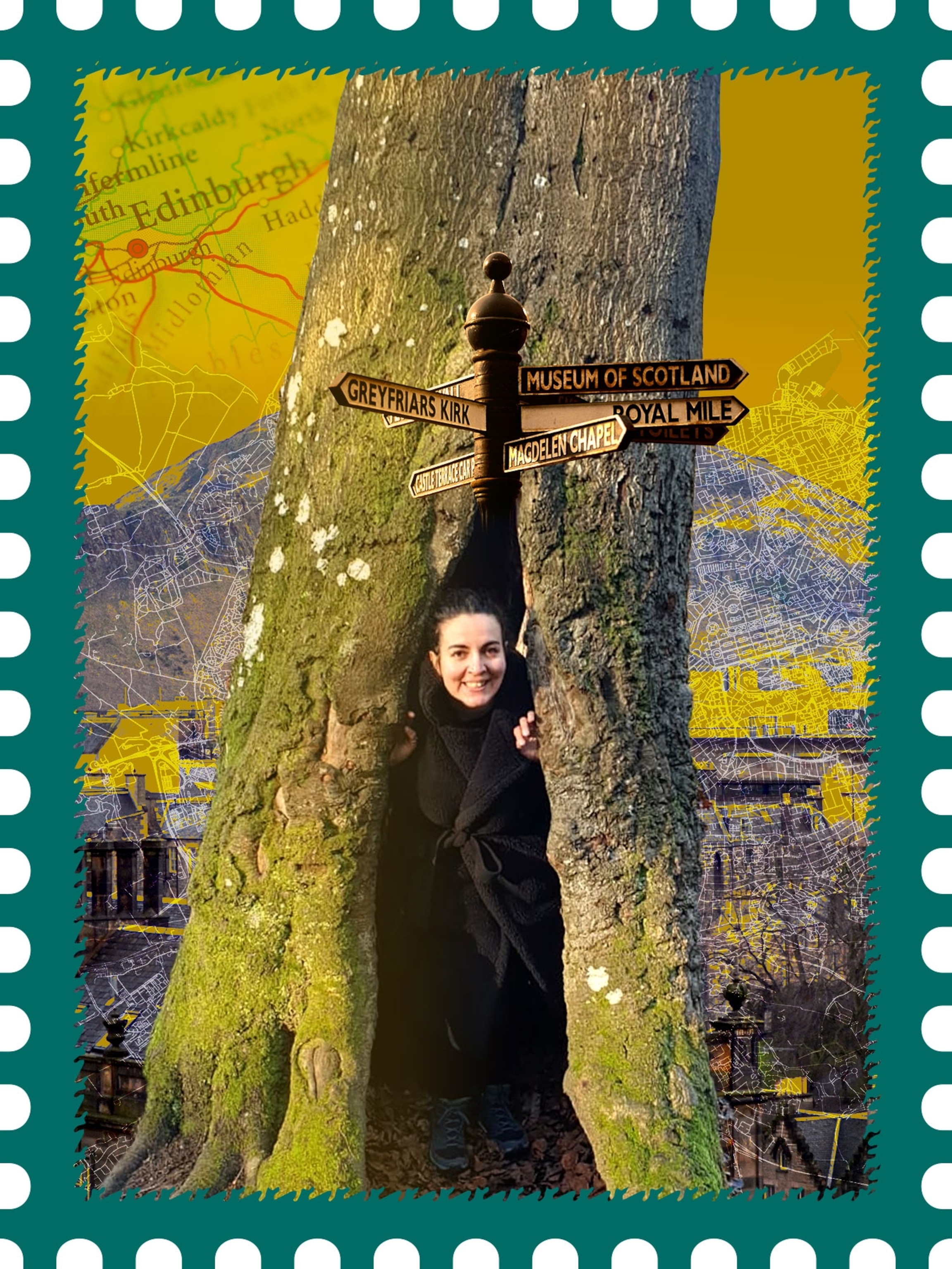 Photo illustration of Zakia Moulaoui Guery
