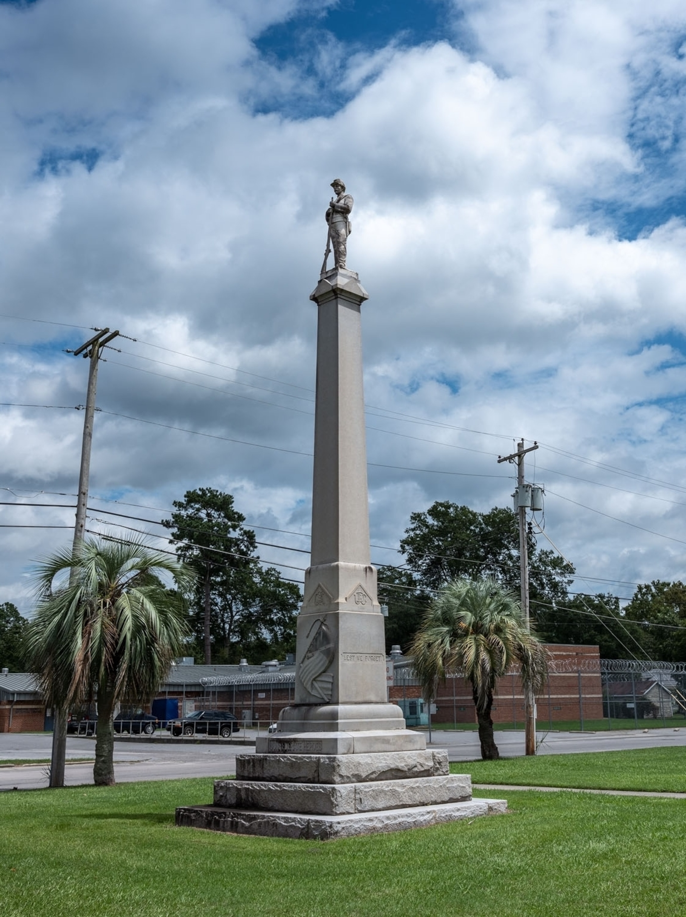 A public statue outdoors