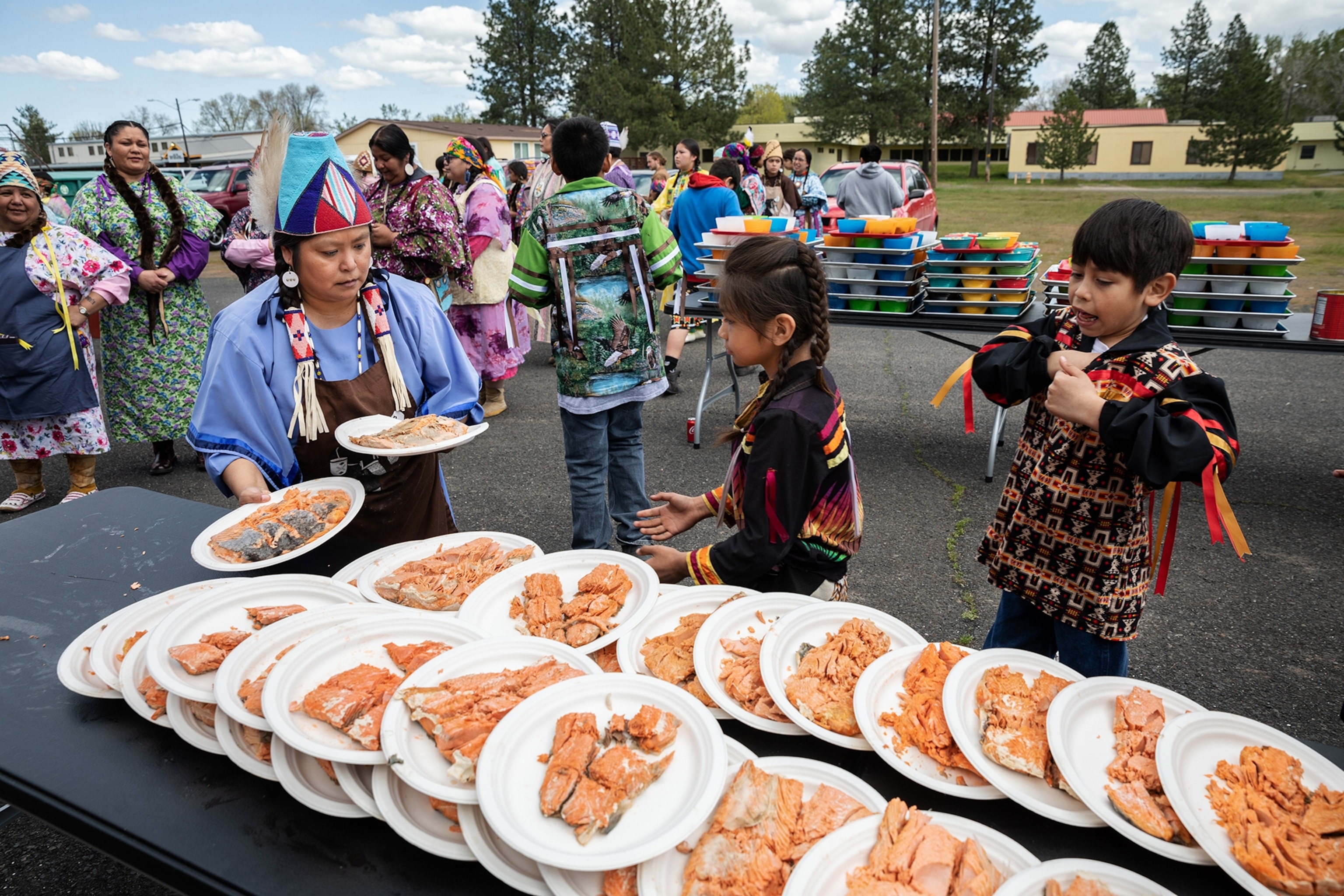 “First Foods” festival in Pendleton, Oregon