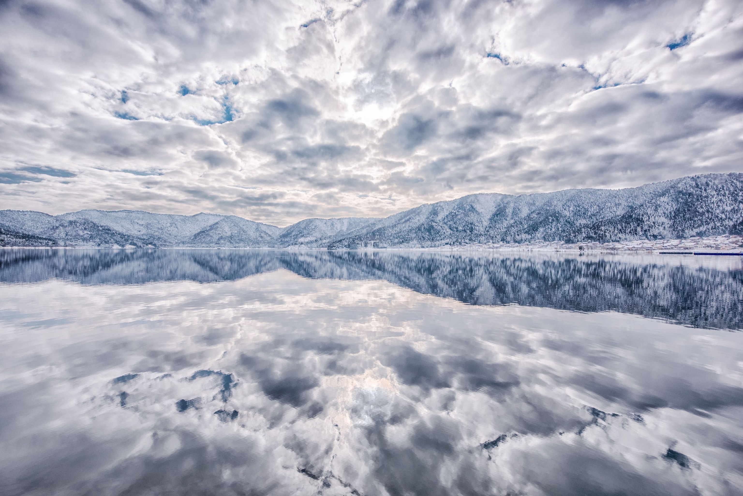 Lake Yogo in Shiga, Japan