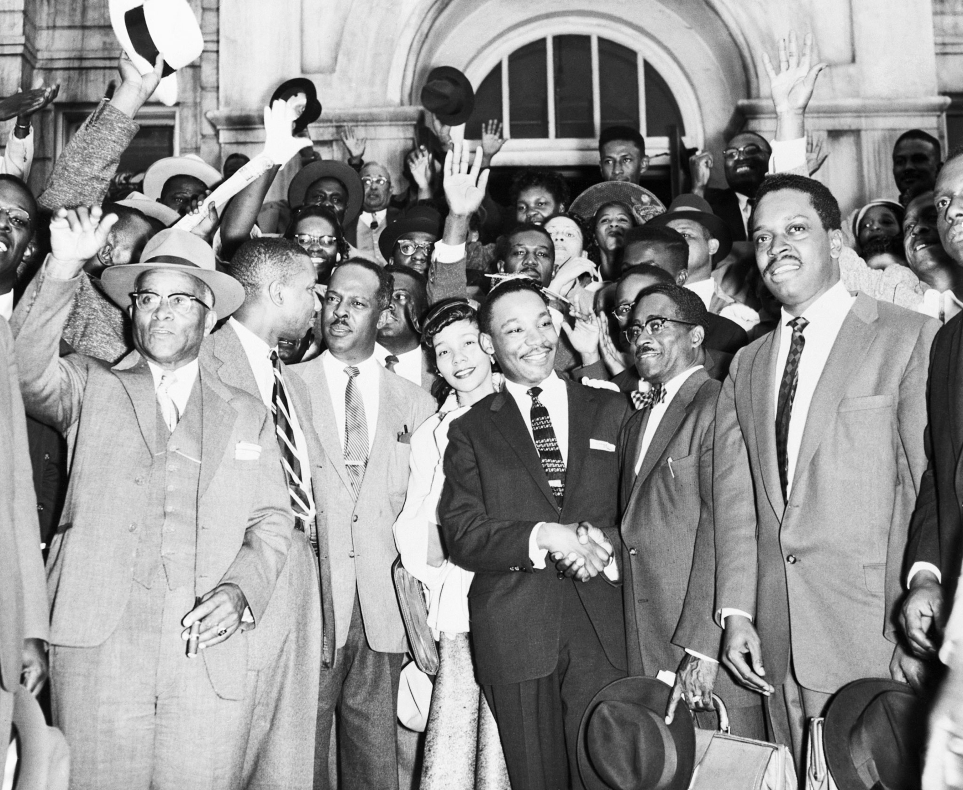 Martin Luther King Jr. released from prison