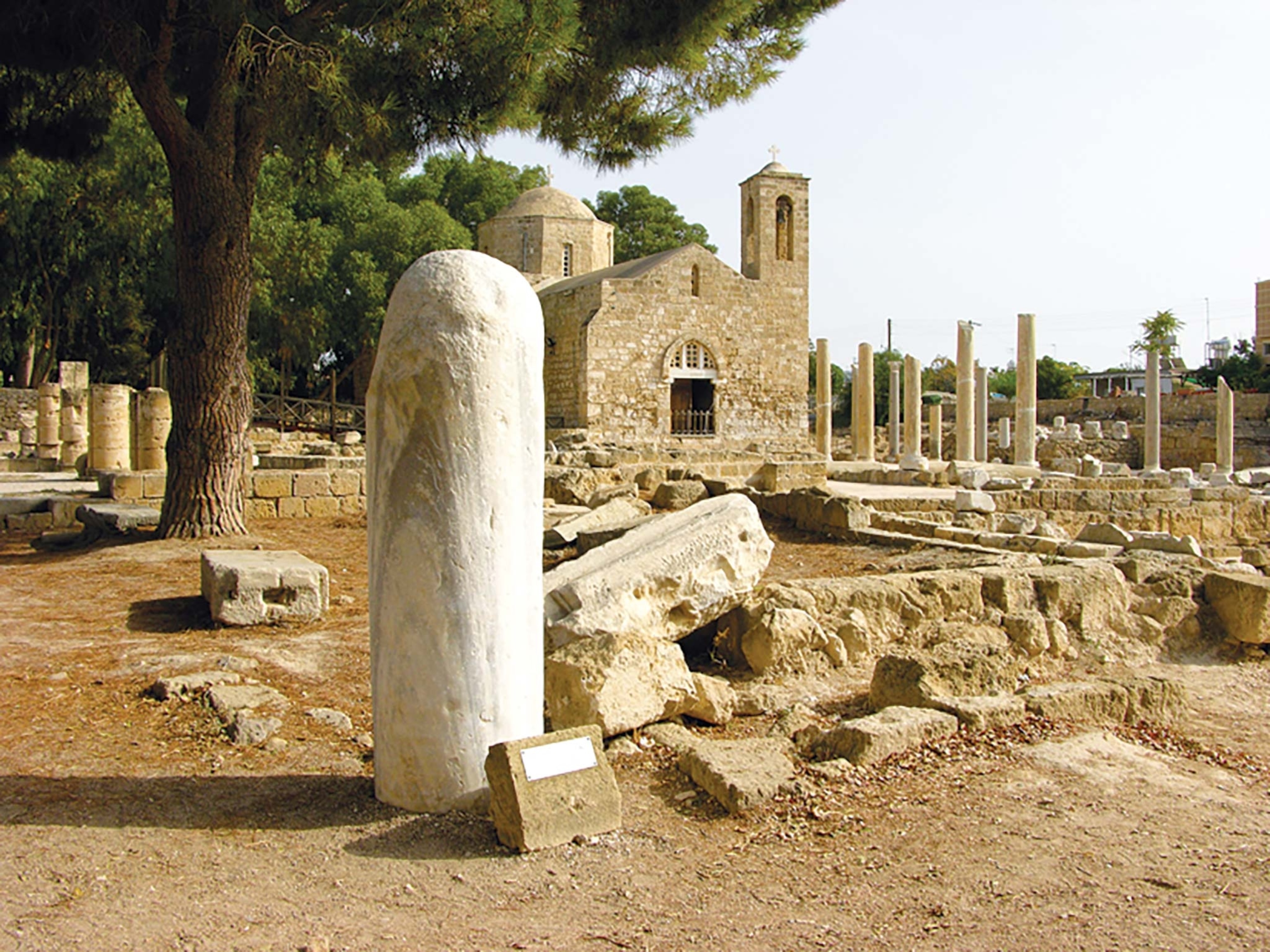 Ruins at Paphos, Cyprus