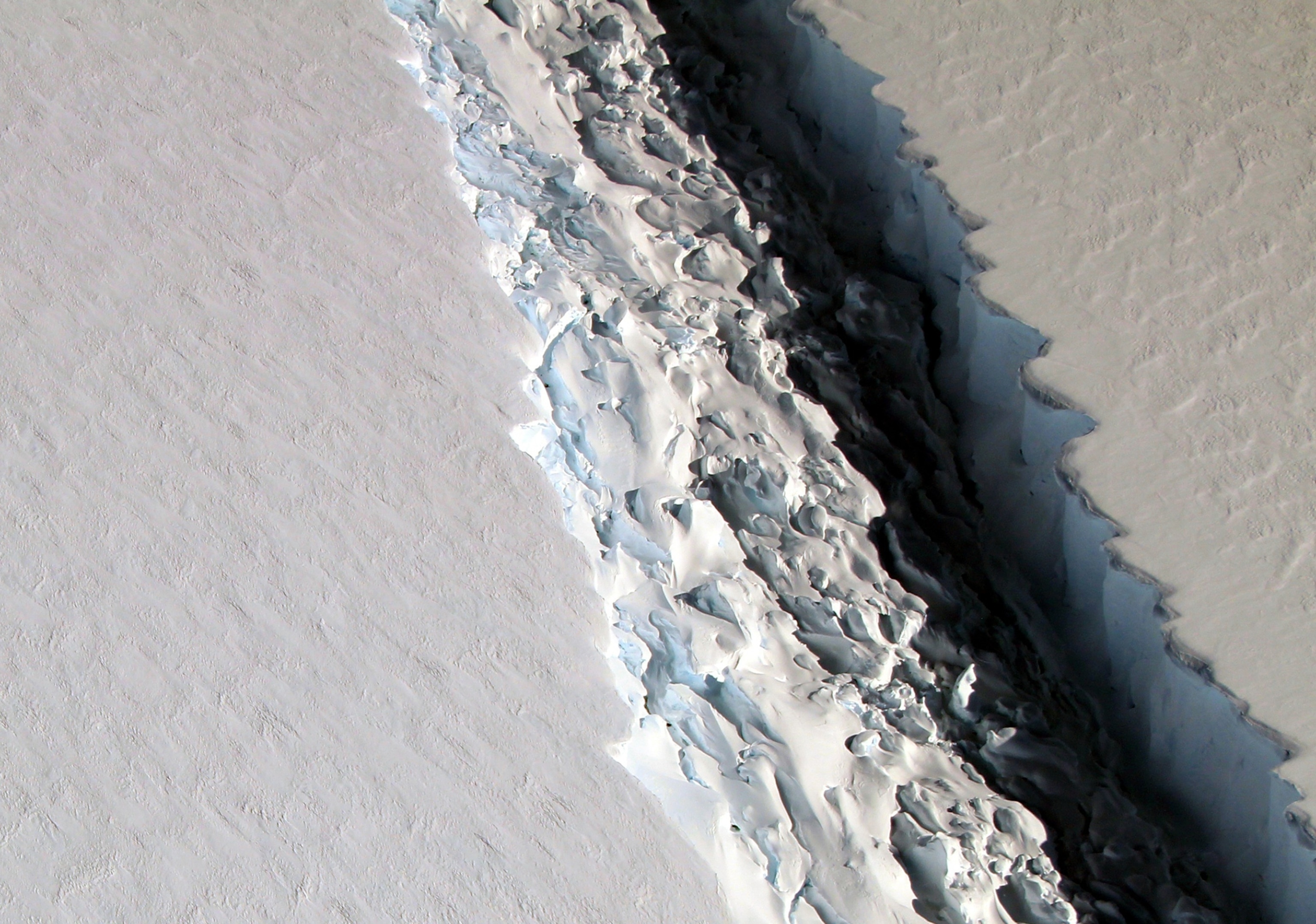 rift in ice