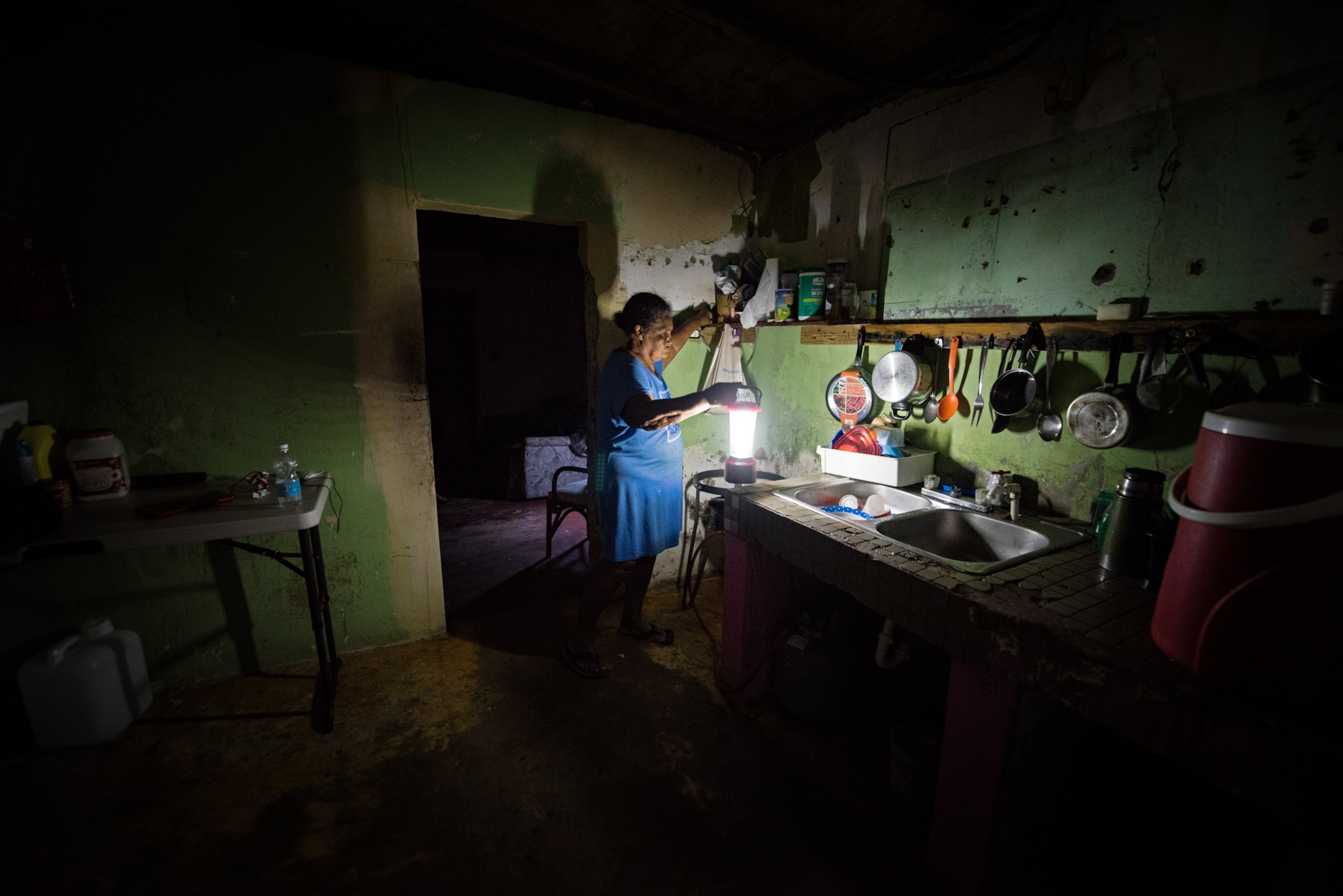 Irma Torres Rodriguez, the 75-year-old matriarch of Playa el Negro