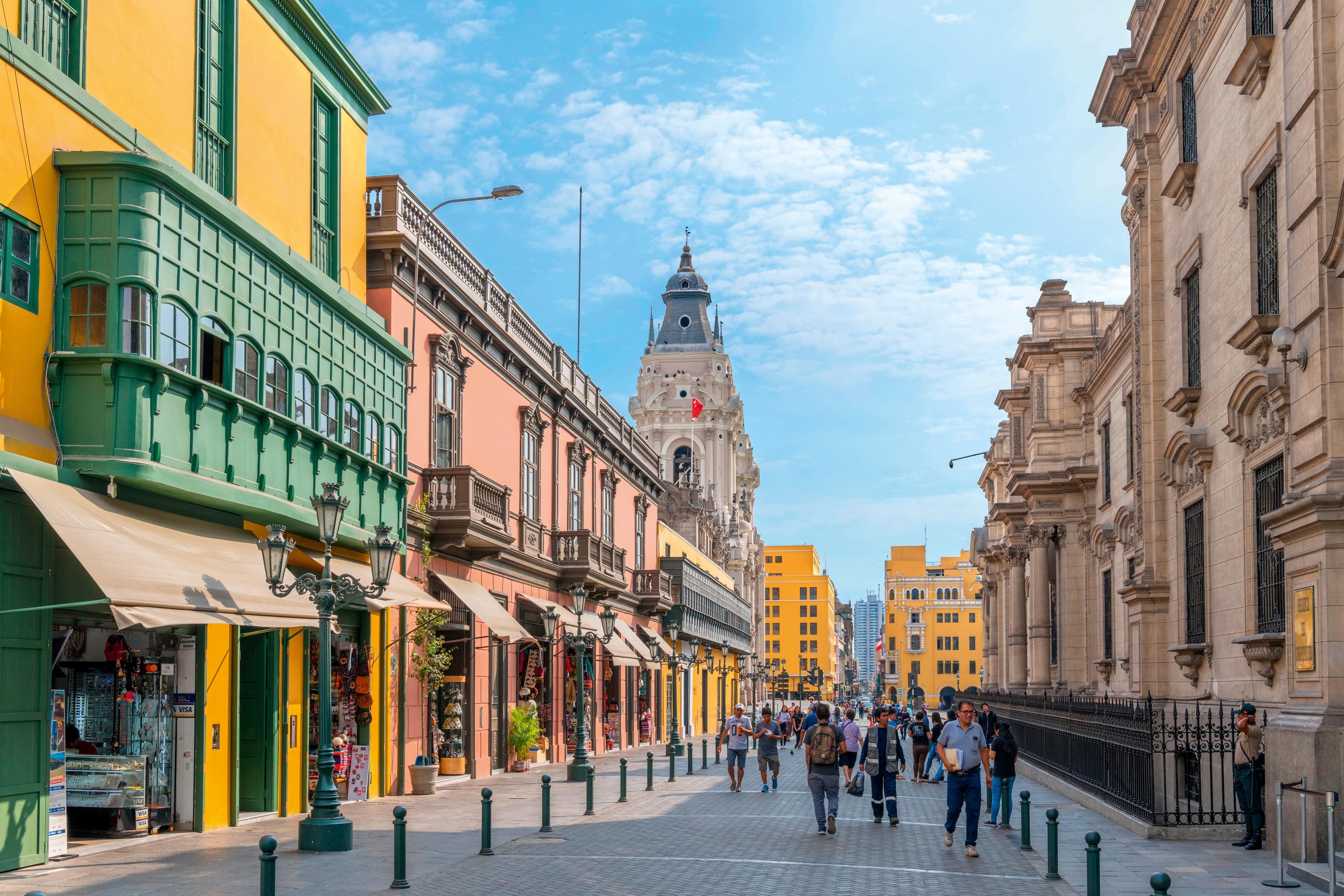 Historic neighbourhood in Lima