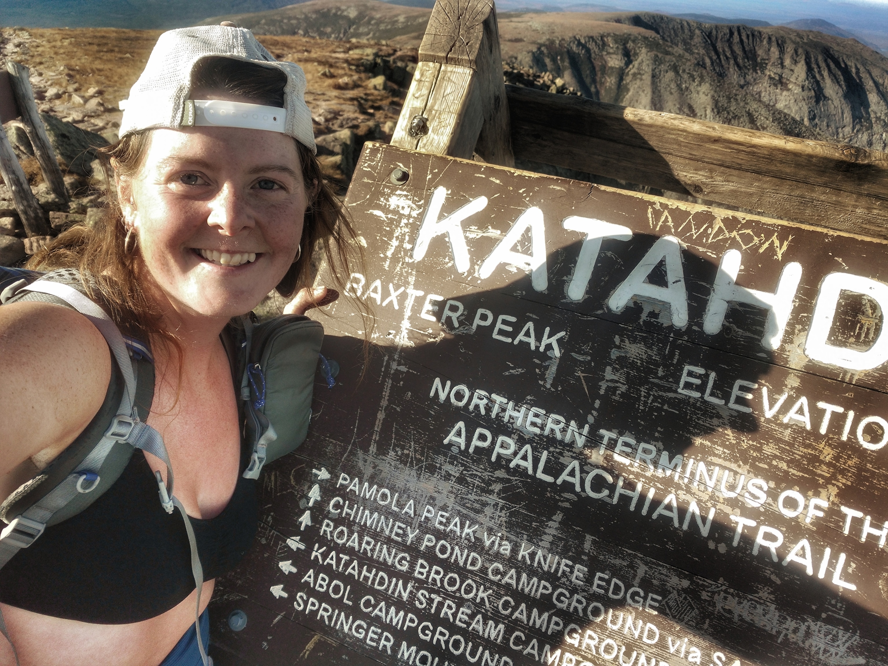 Triple Crown Hiker Heather Anderson on the trail
