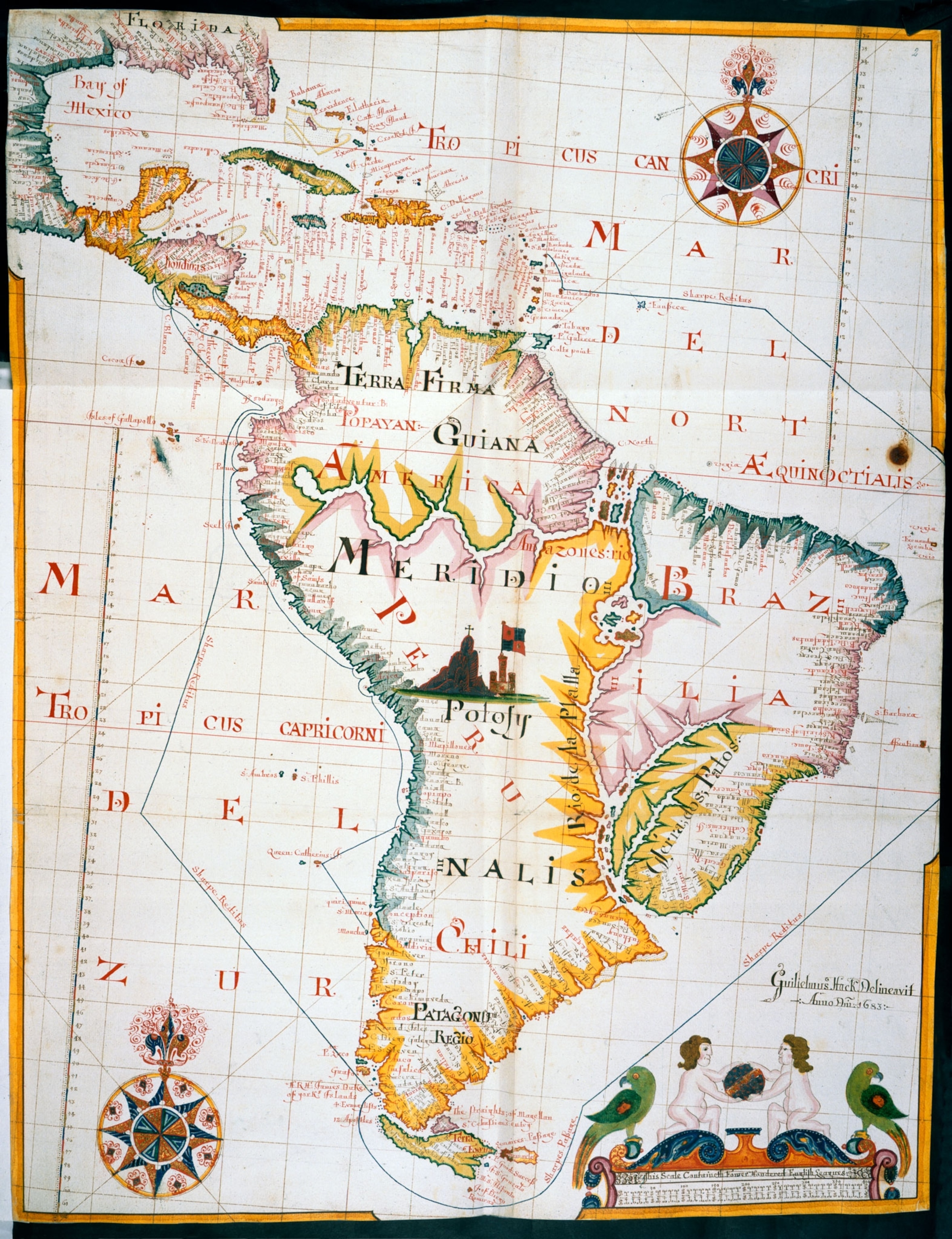 a map of the West Indies