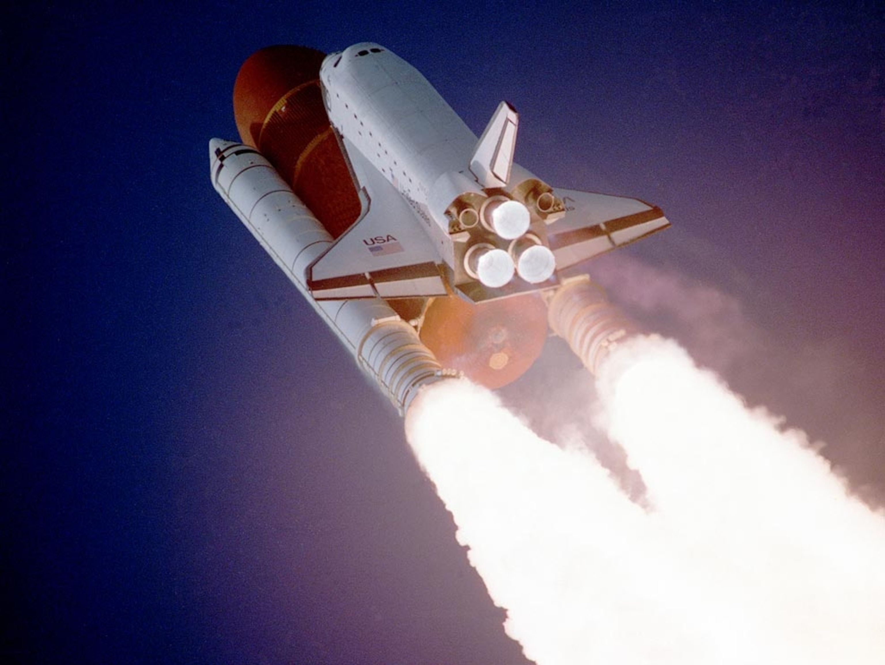 space shuttle Atlantis liftoff