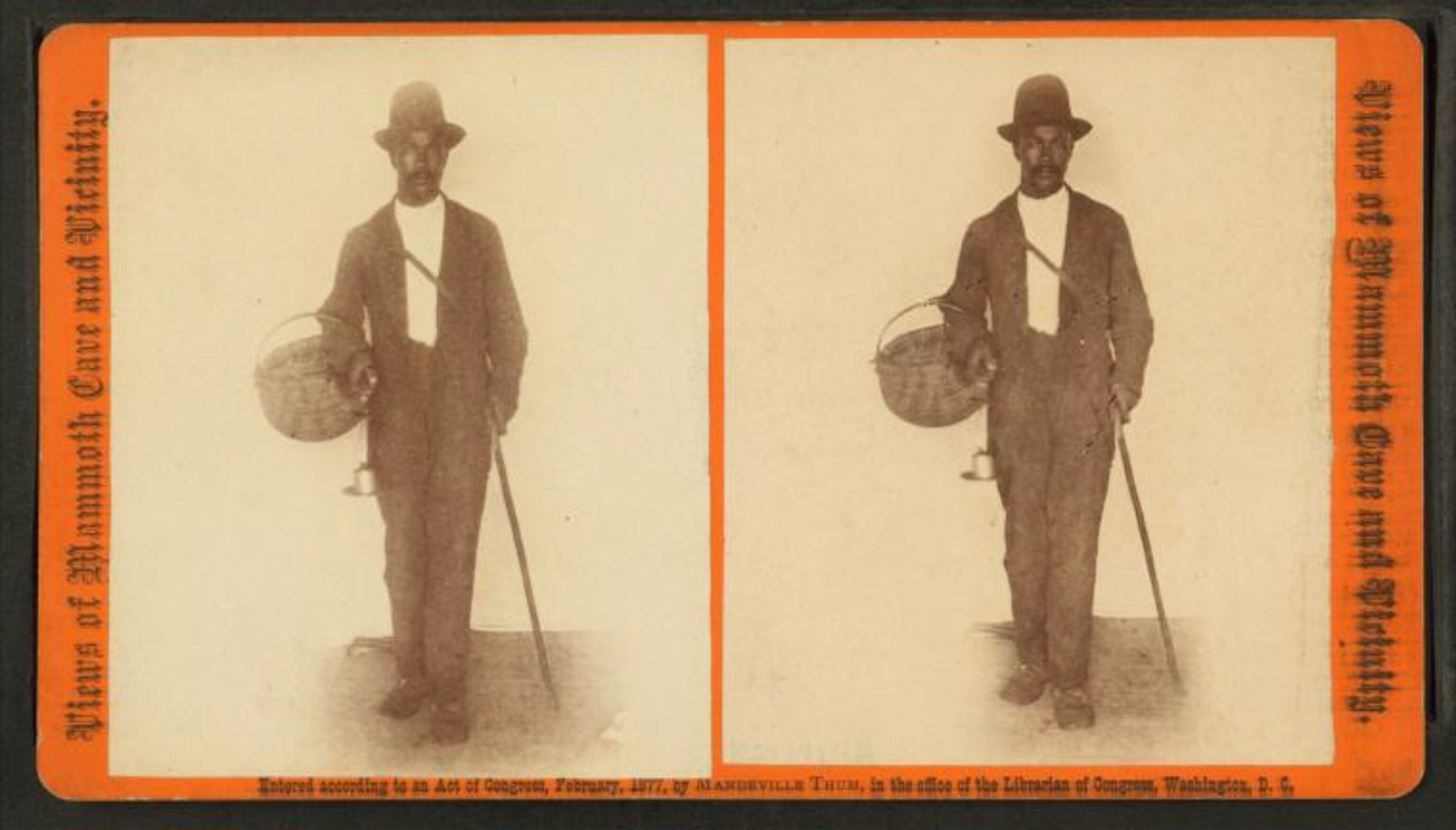 An old photograph of a black man