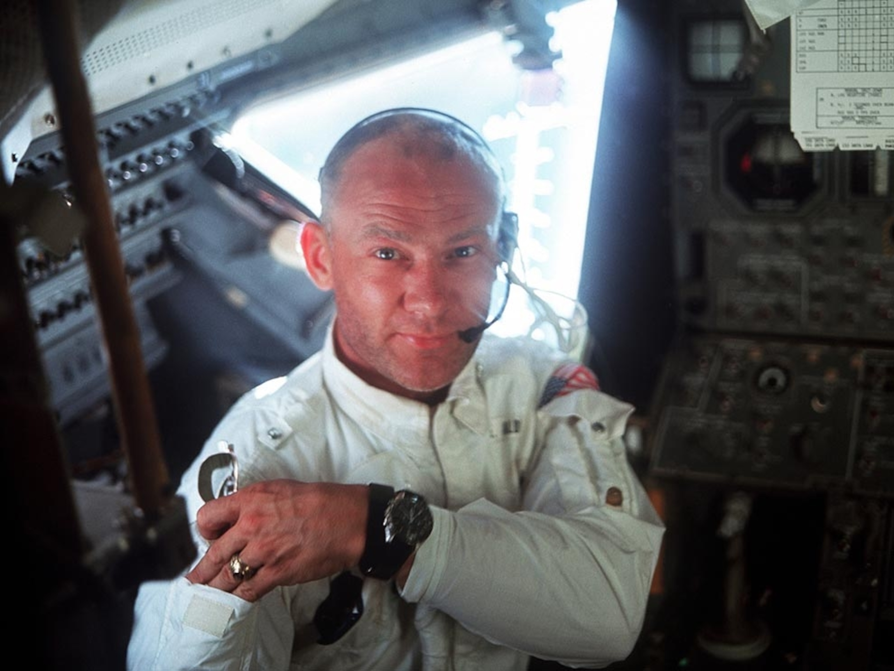"Eagle" pilot Buzz Aldrin