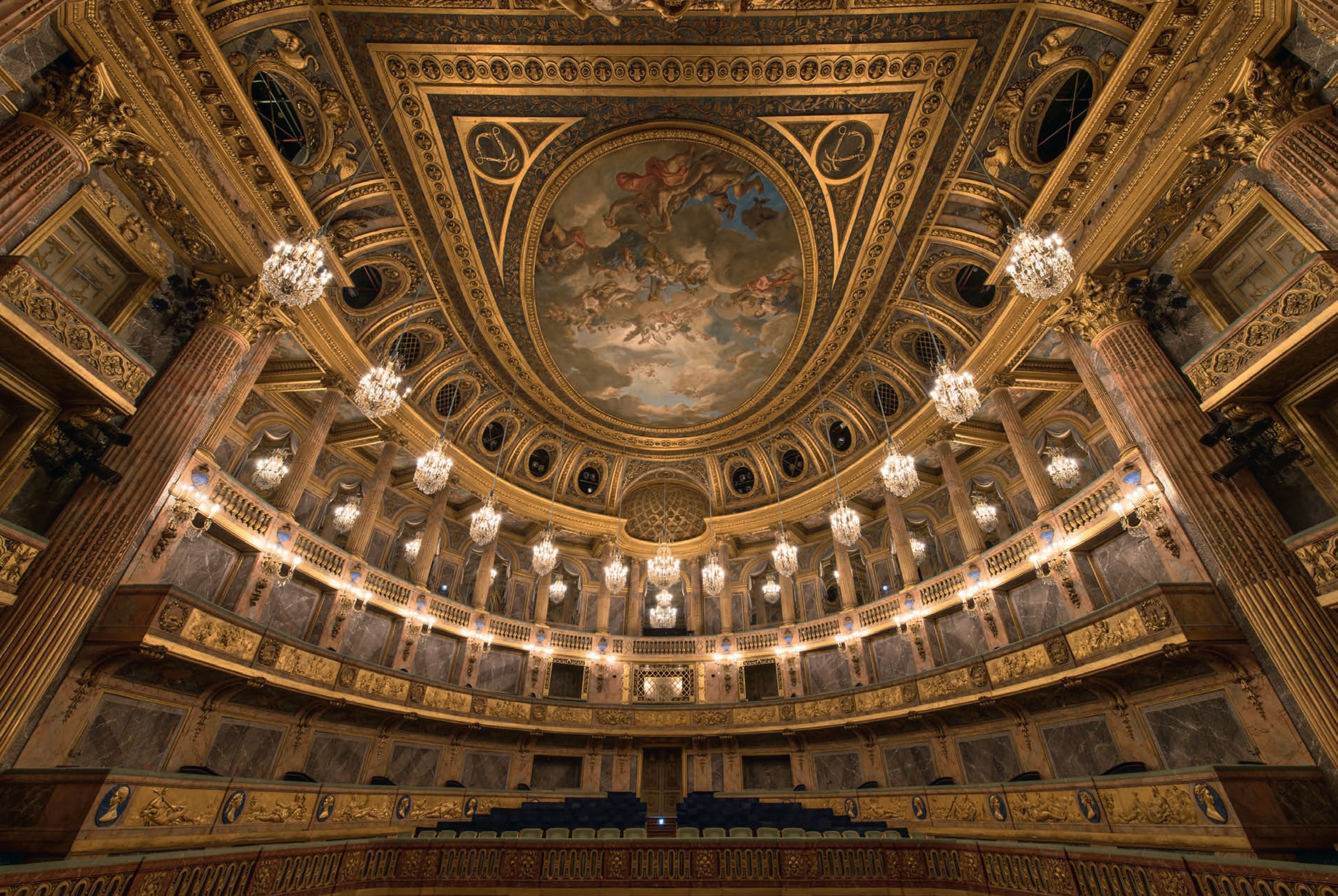 the Royal Opera House from the stage