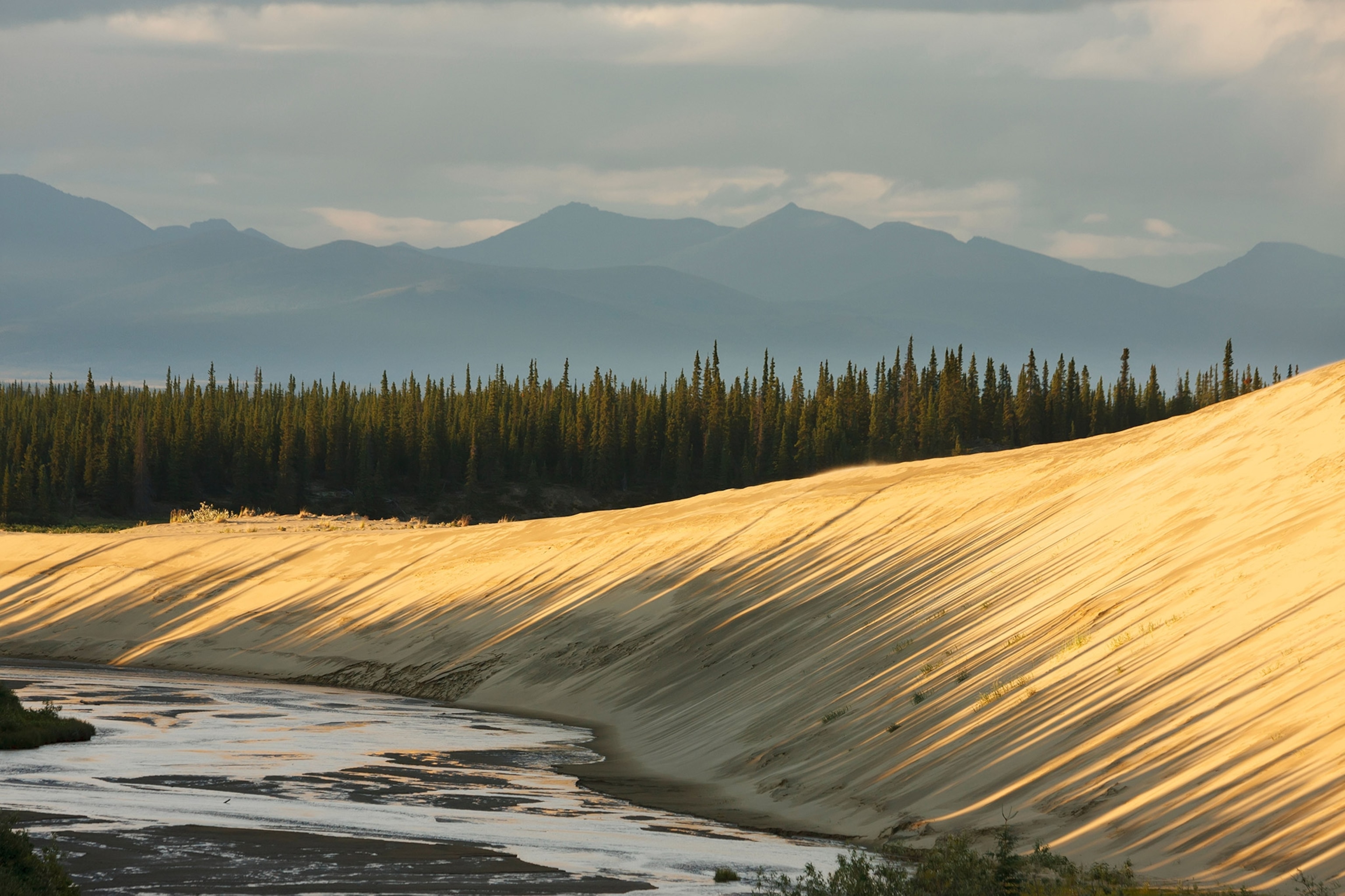 sand dunes in Kobuk Valley National Park in Alaska