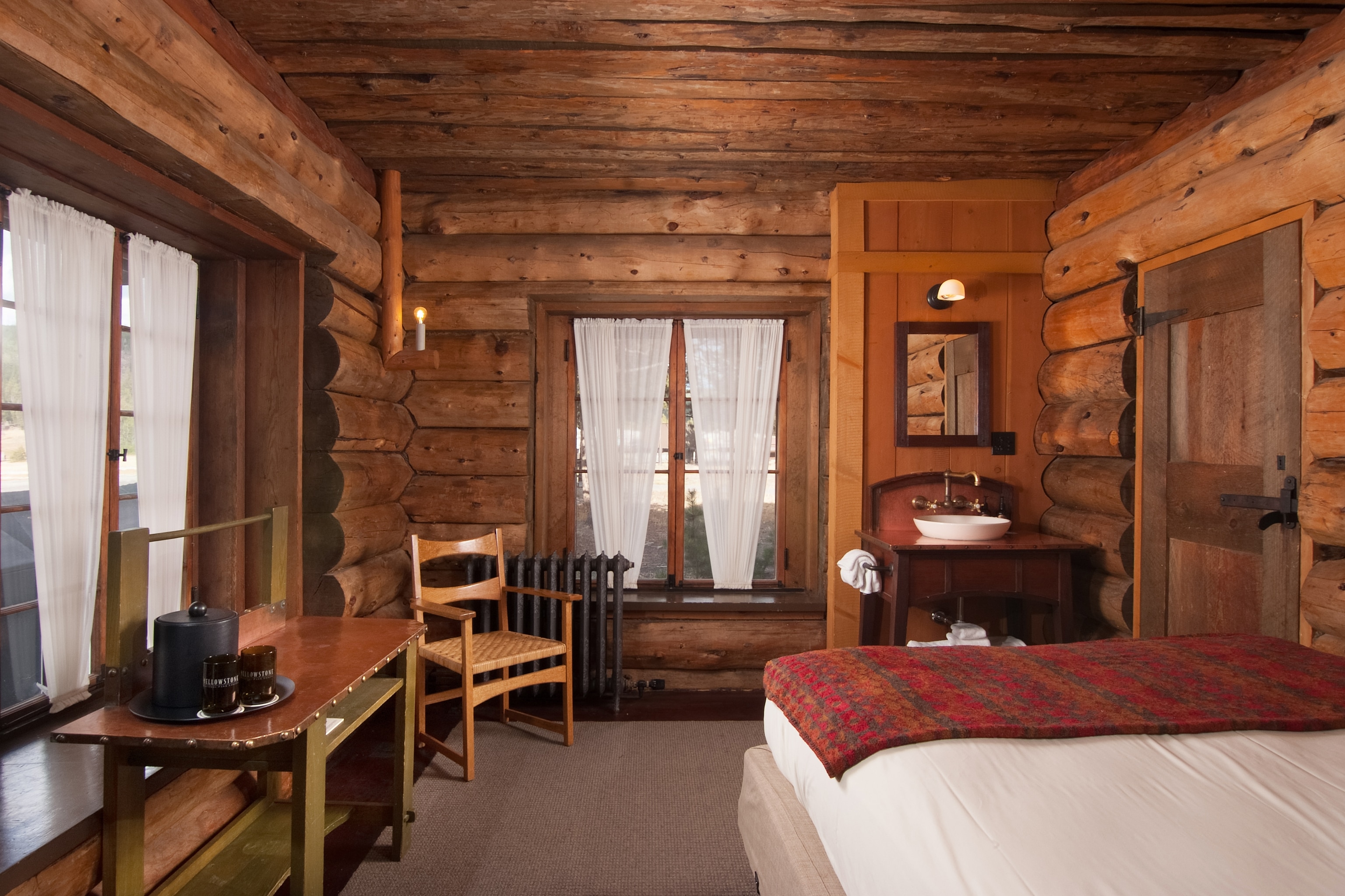interior of cabin
