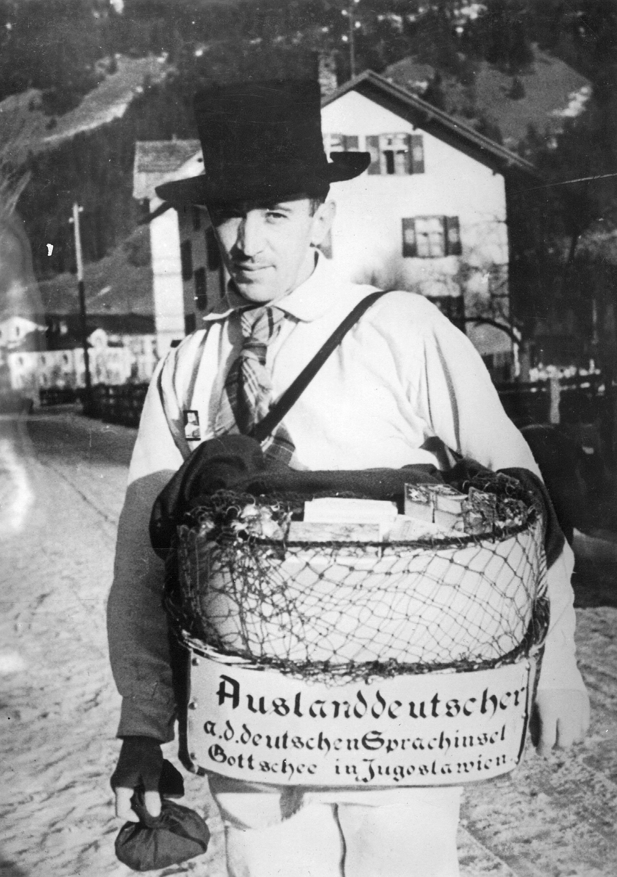 an ethnic German from the area Gottschee, 1936