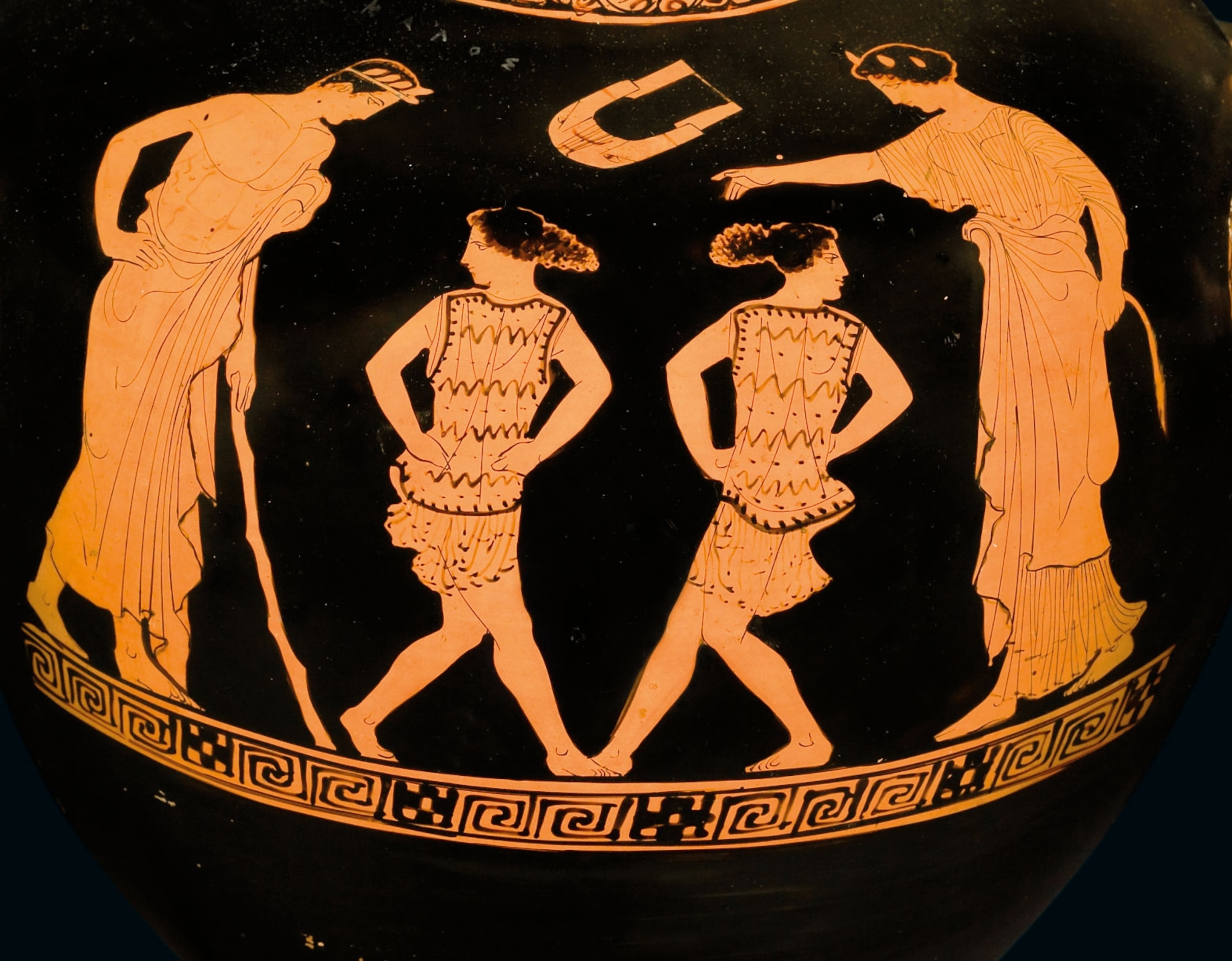 girls being taught to dance on a water vessel