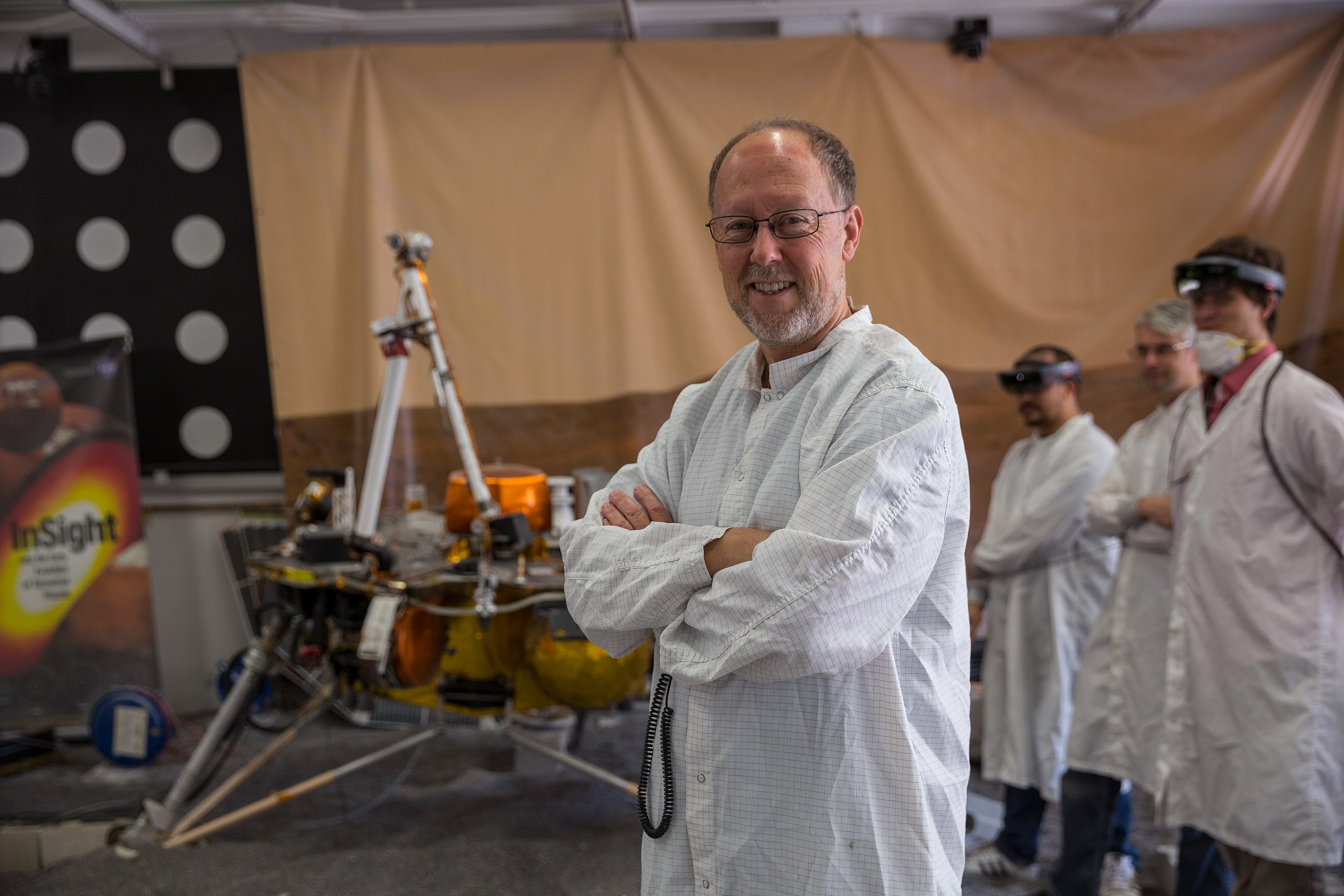 principal investigator on the In-Sight Lander project, Bruce Banerdt.