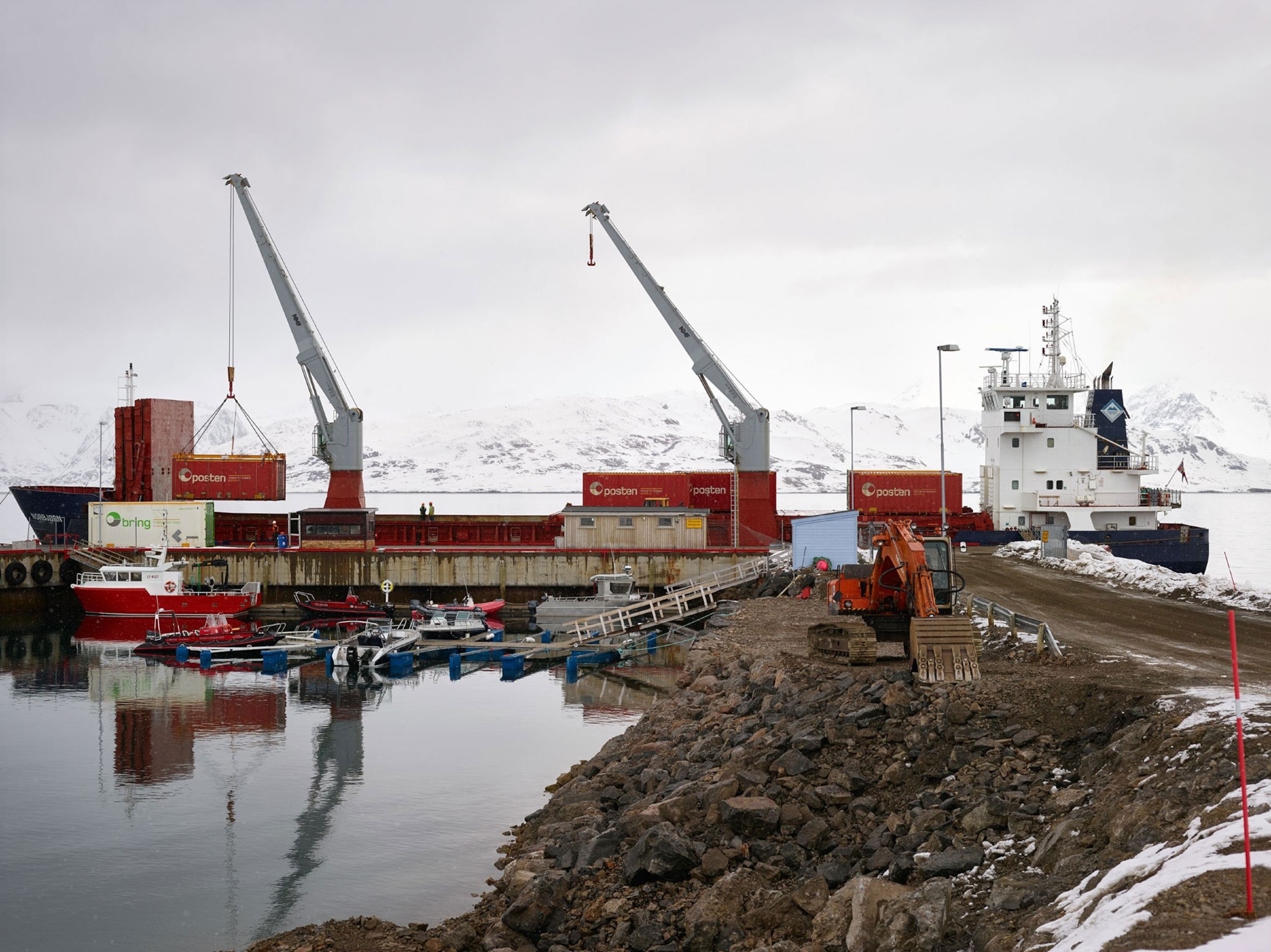 the port at King's Bay.