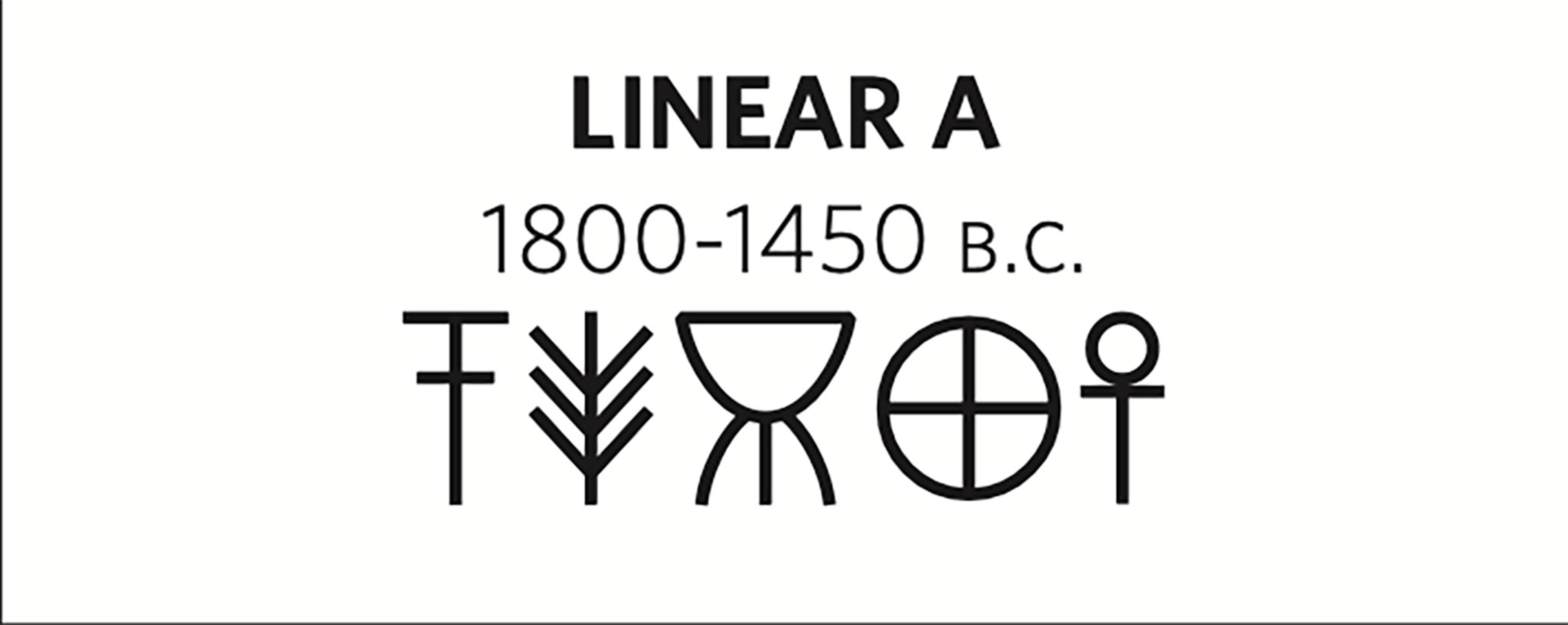 Linear A script example
