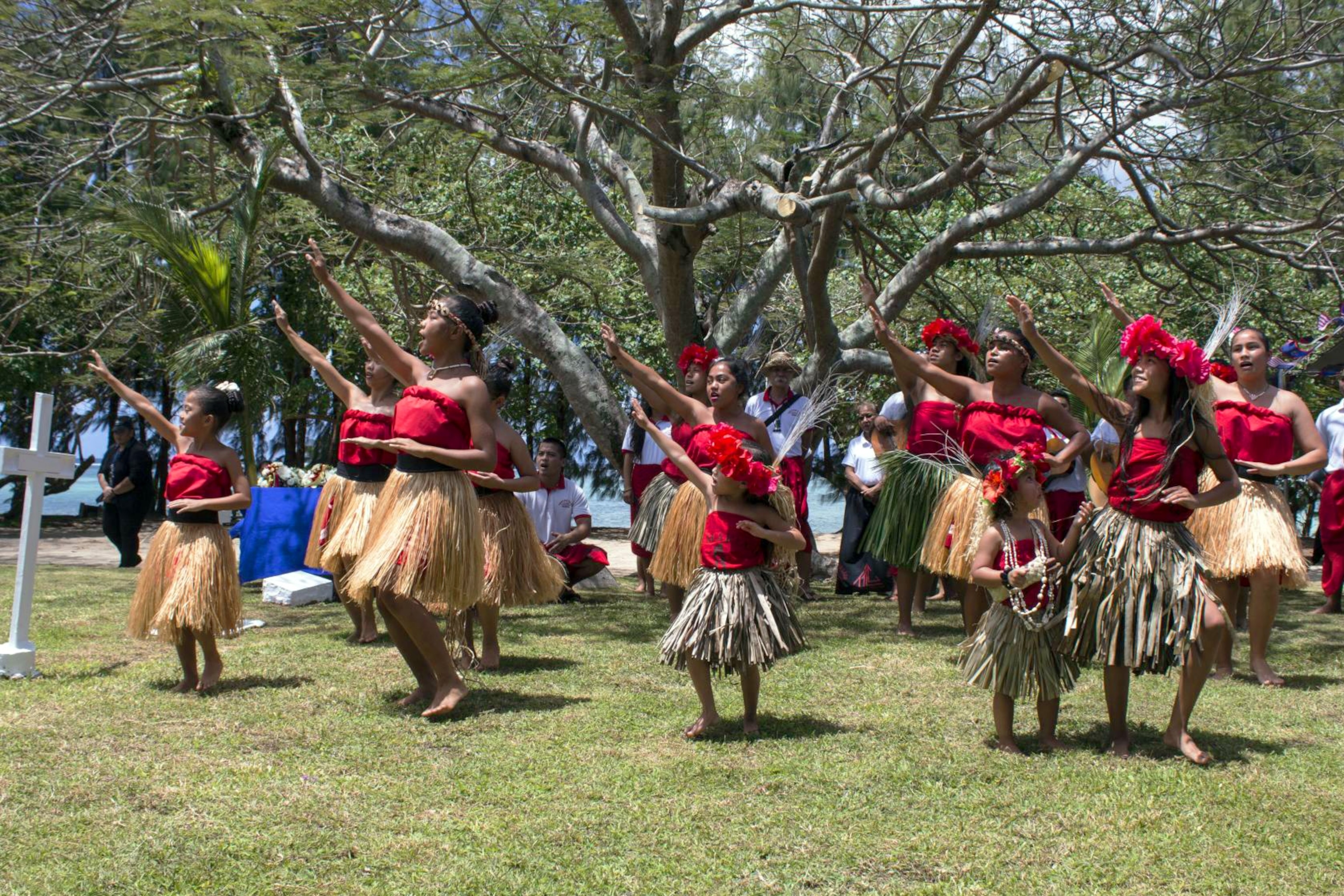 Chamorro dancers in guam