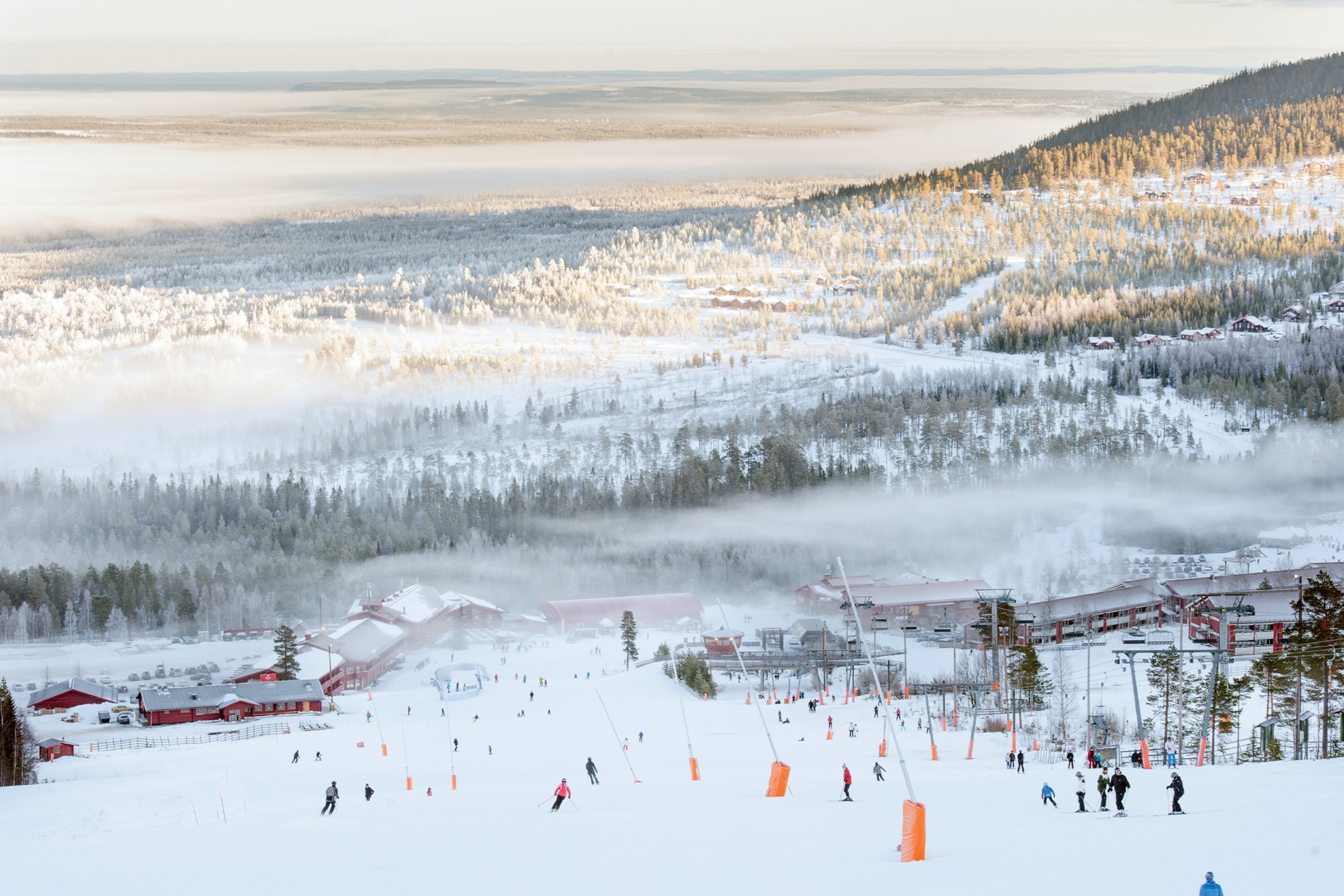 Sweedish ski slopes