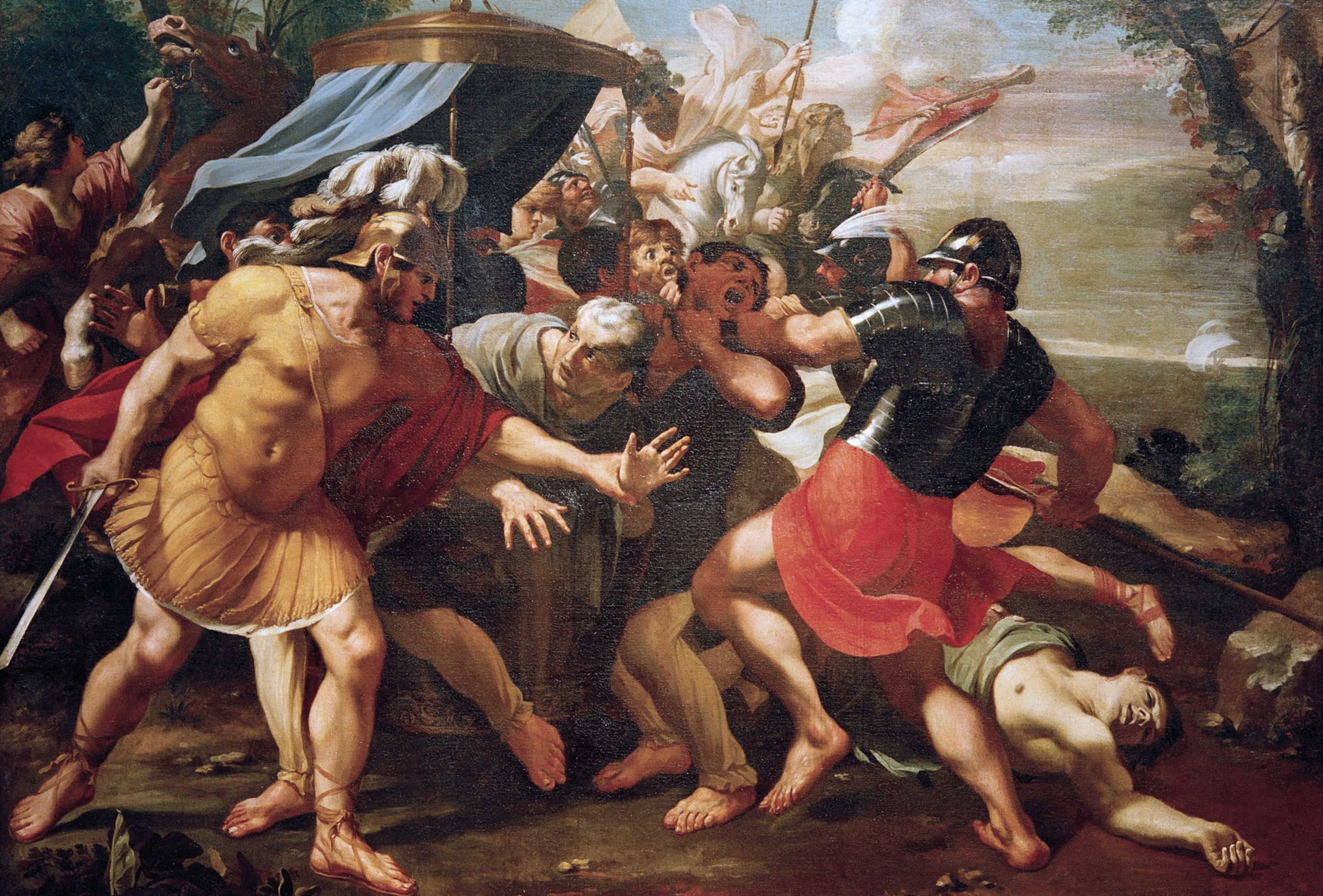 “The Death of Cicero” by François Perrier