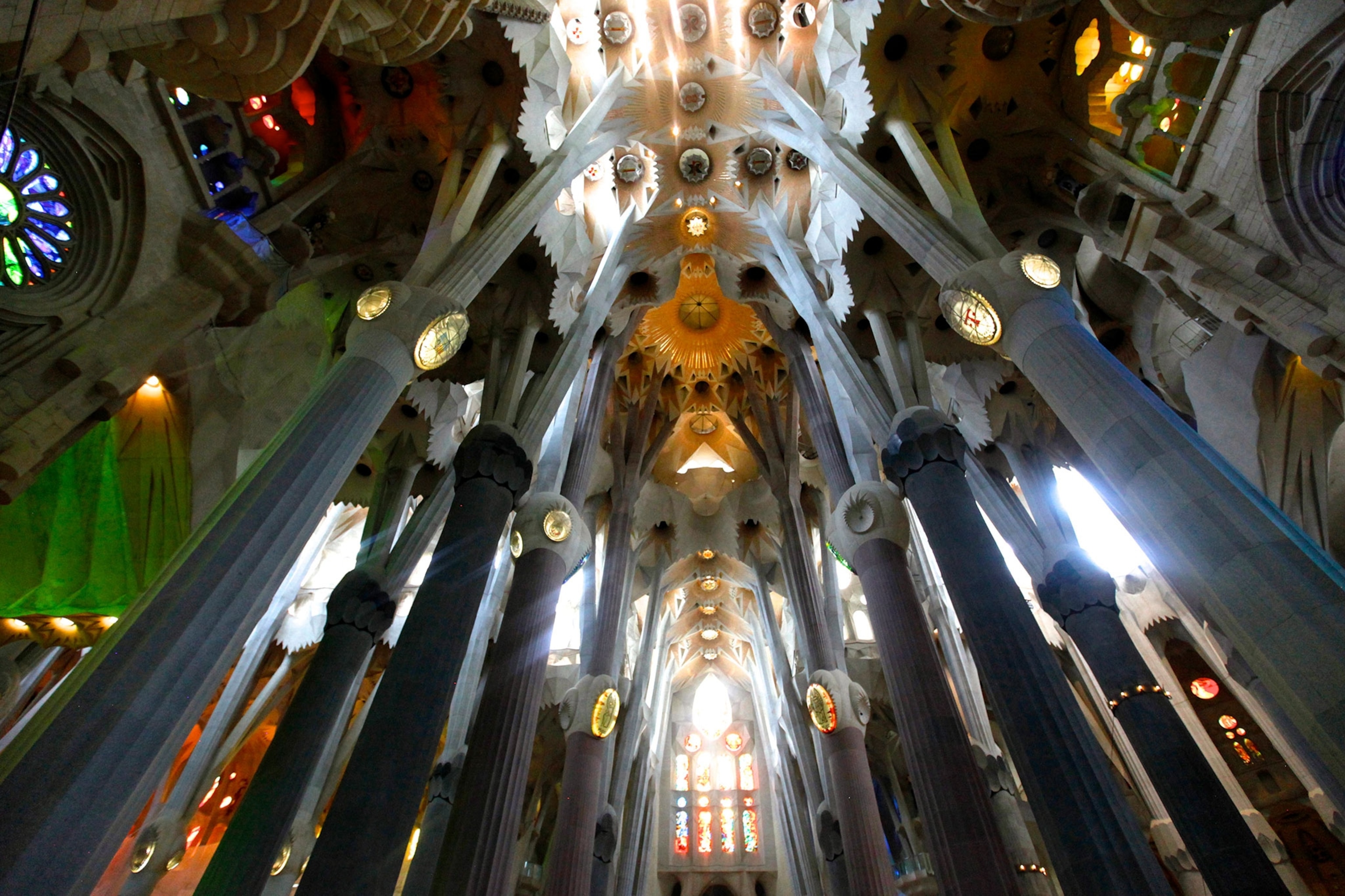 La Sagrada Familia church in Barcelona, Spain