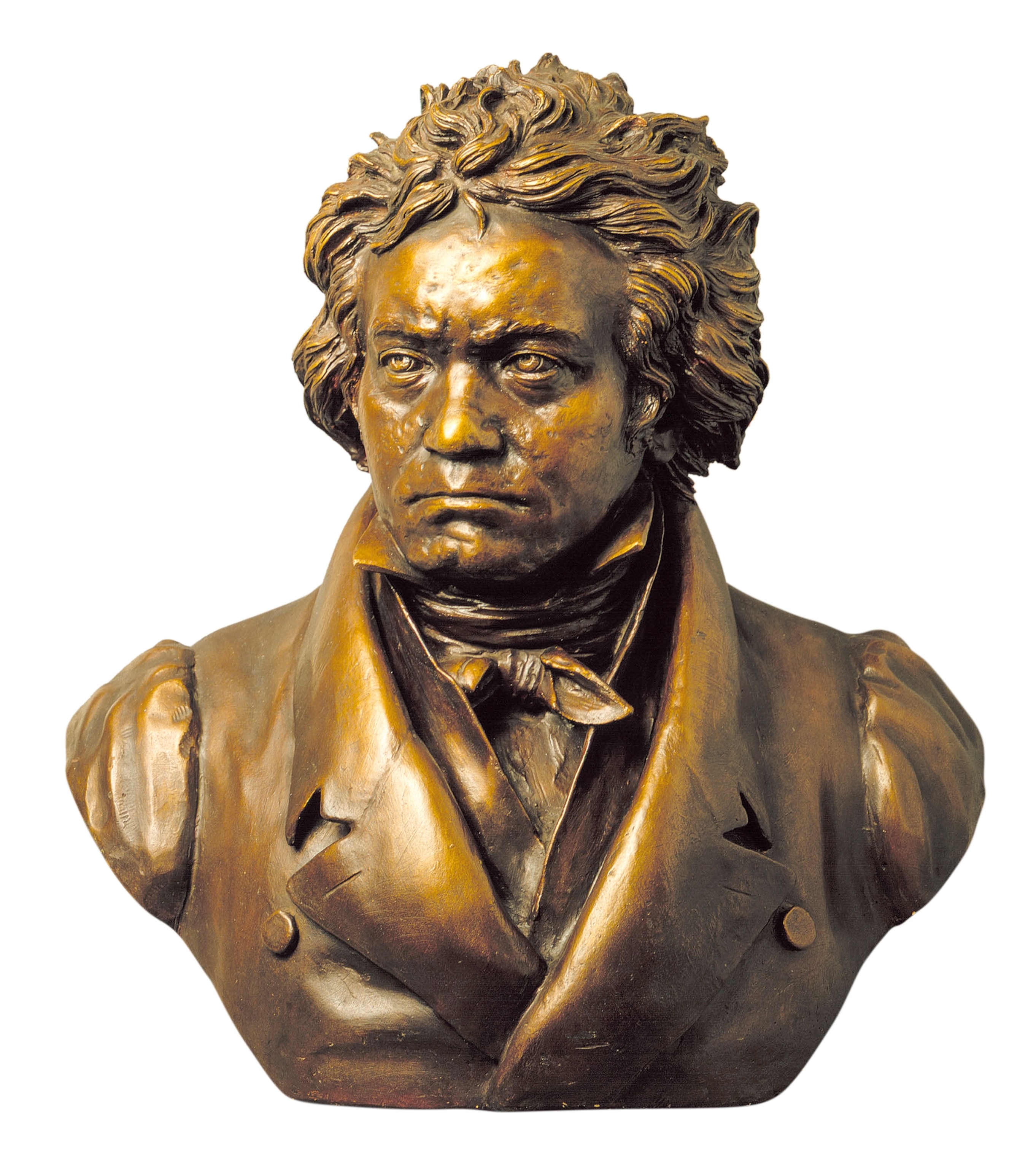 a bust of Ludwig van Beethoven by Gustav Landgrebe