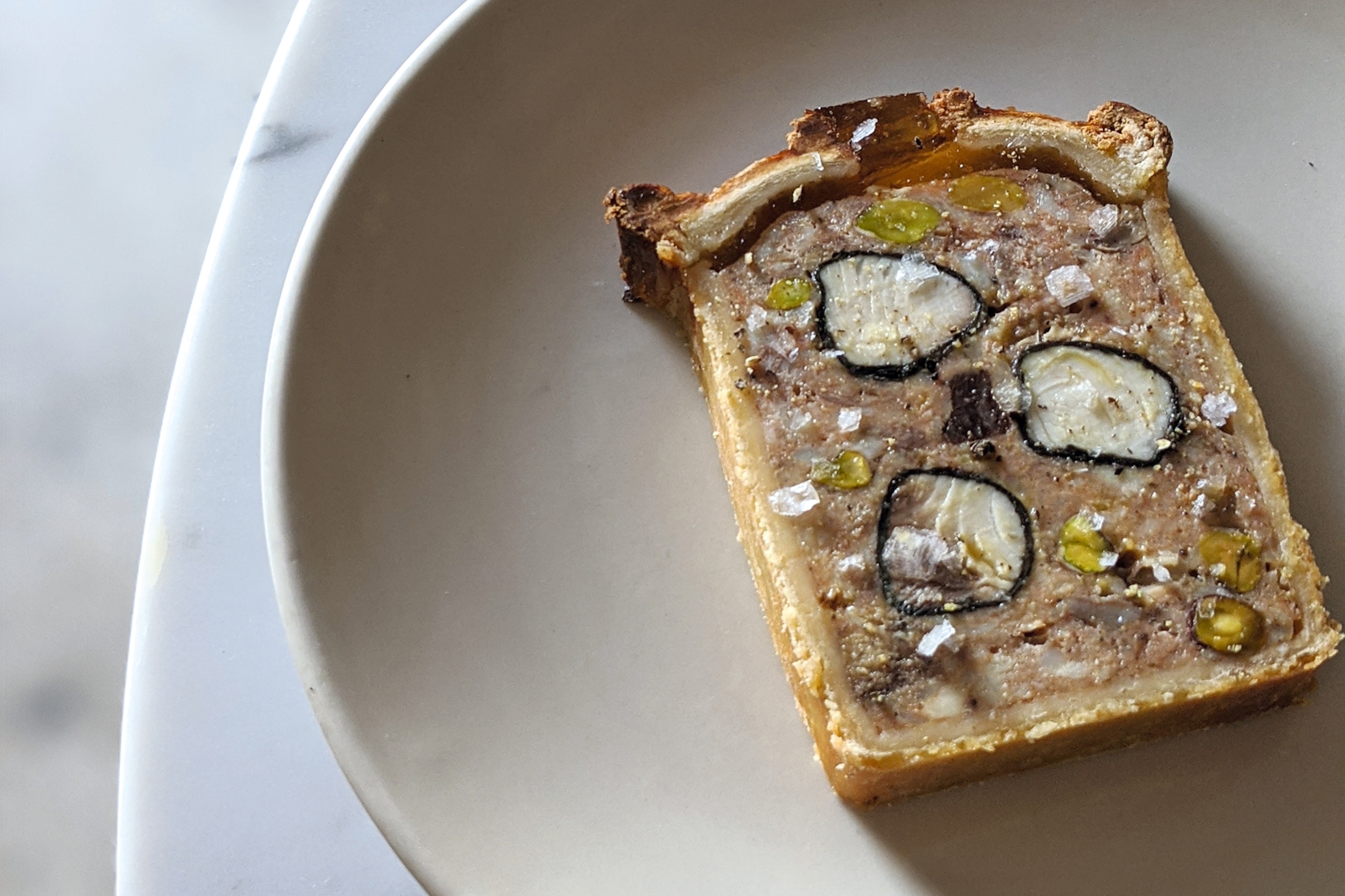 Paté on bread