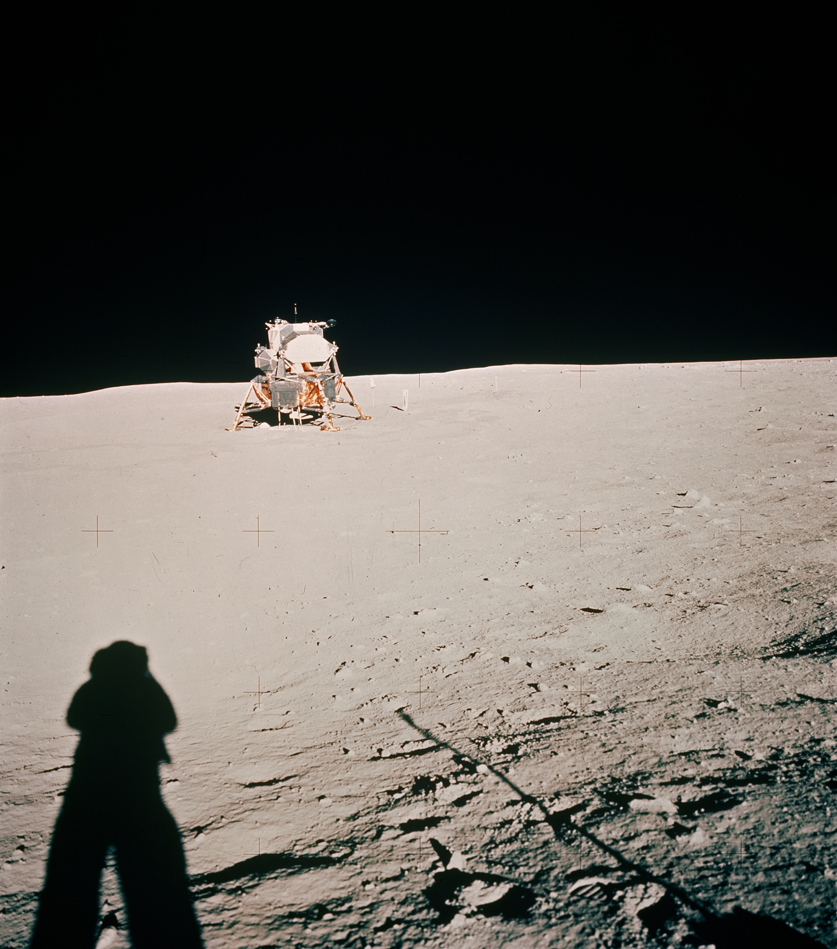 a man on the moon