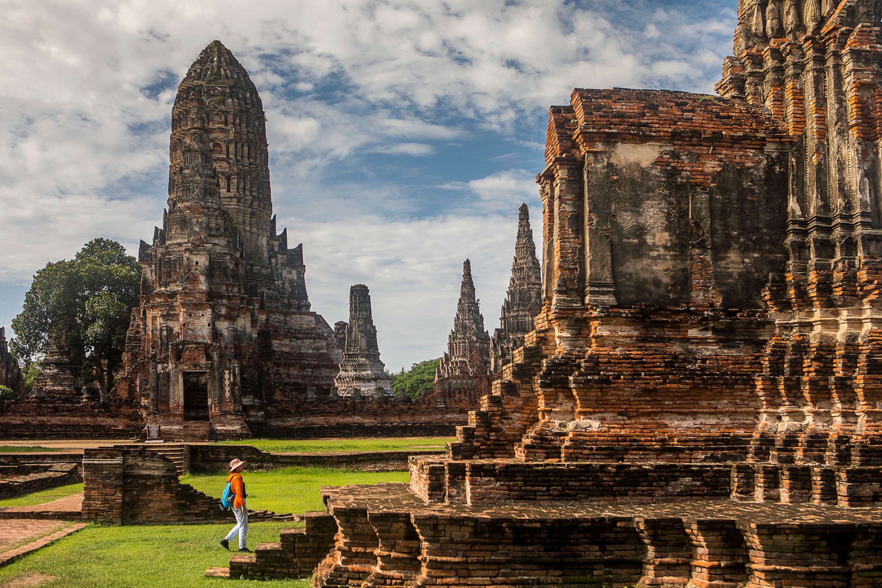 Wat Chaiwatthanaram in Ayutthaya, Thailand.