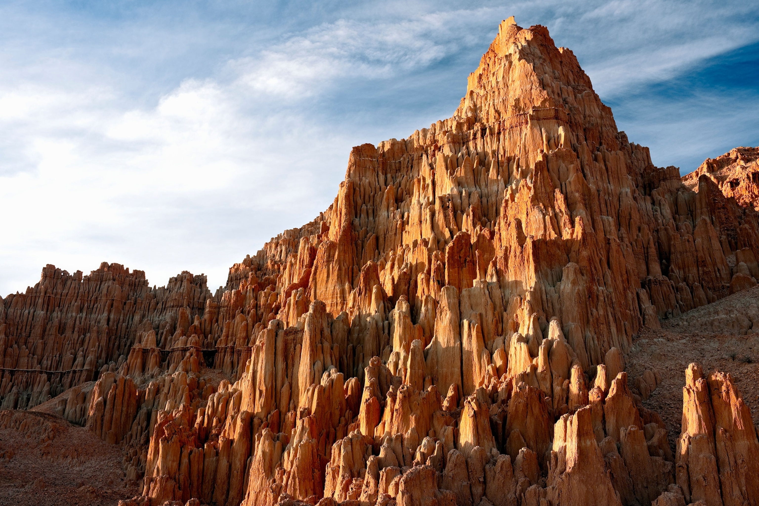 Cathedral Gorge State Park in Nevada