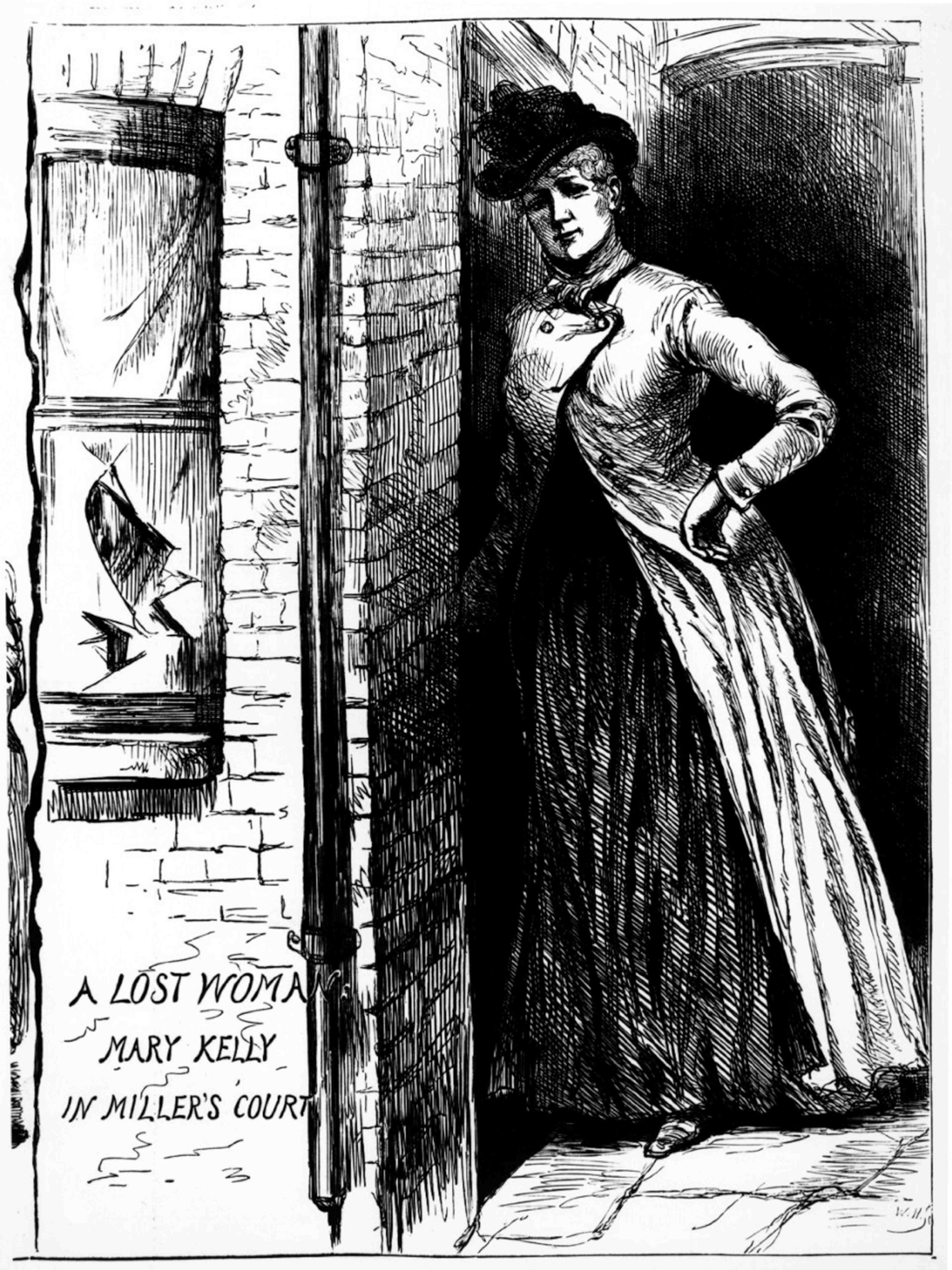 A sketch of Mary Jane Kelly