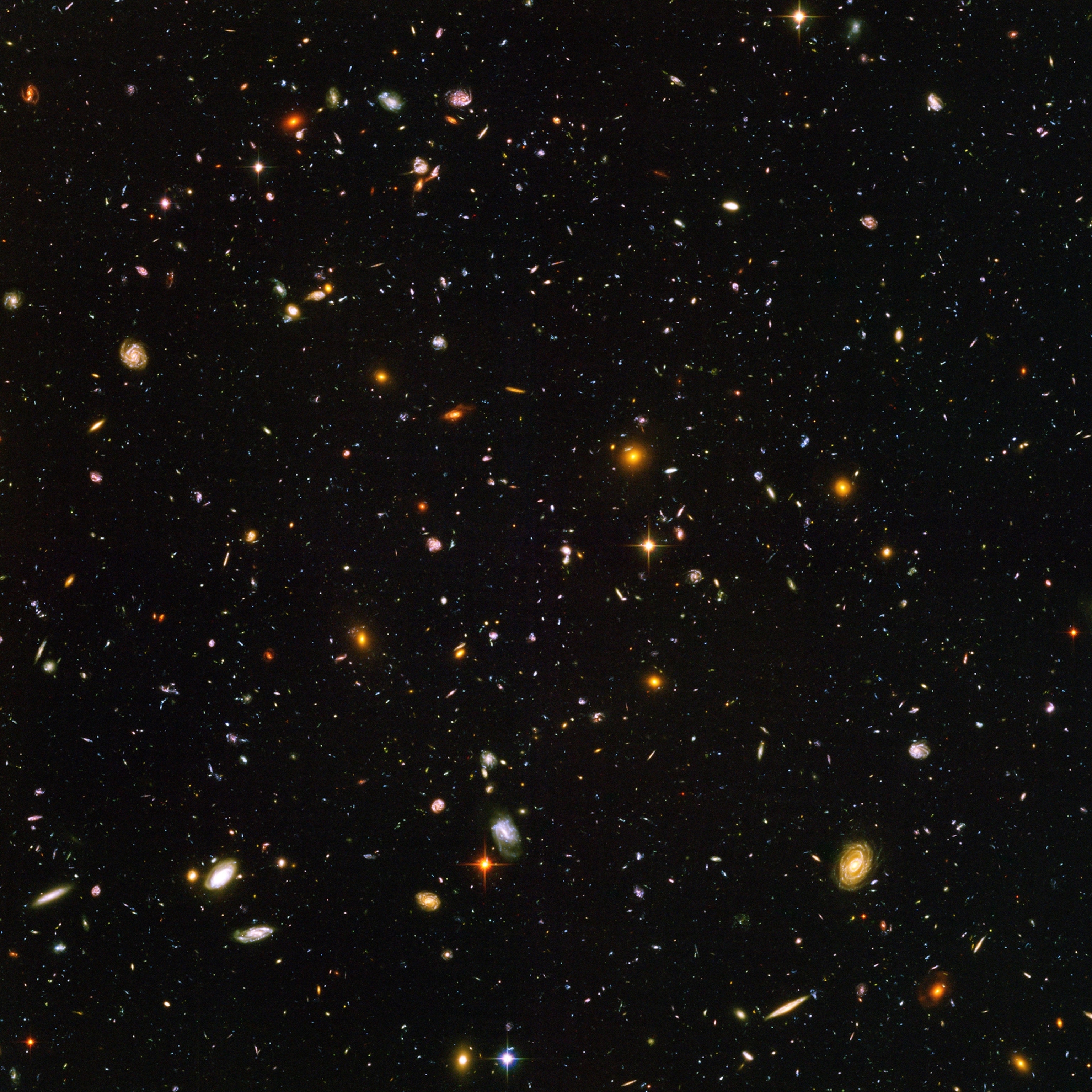 Hubble deep field