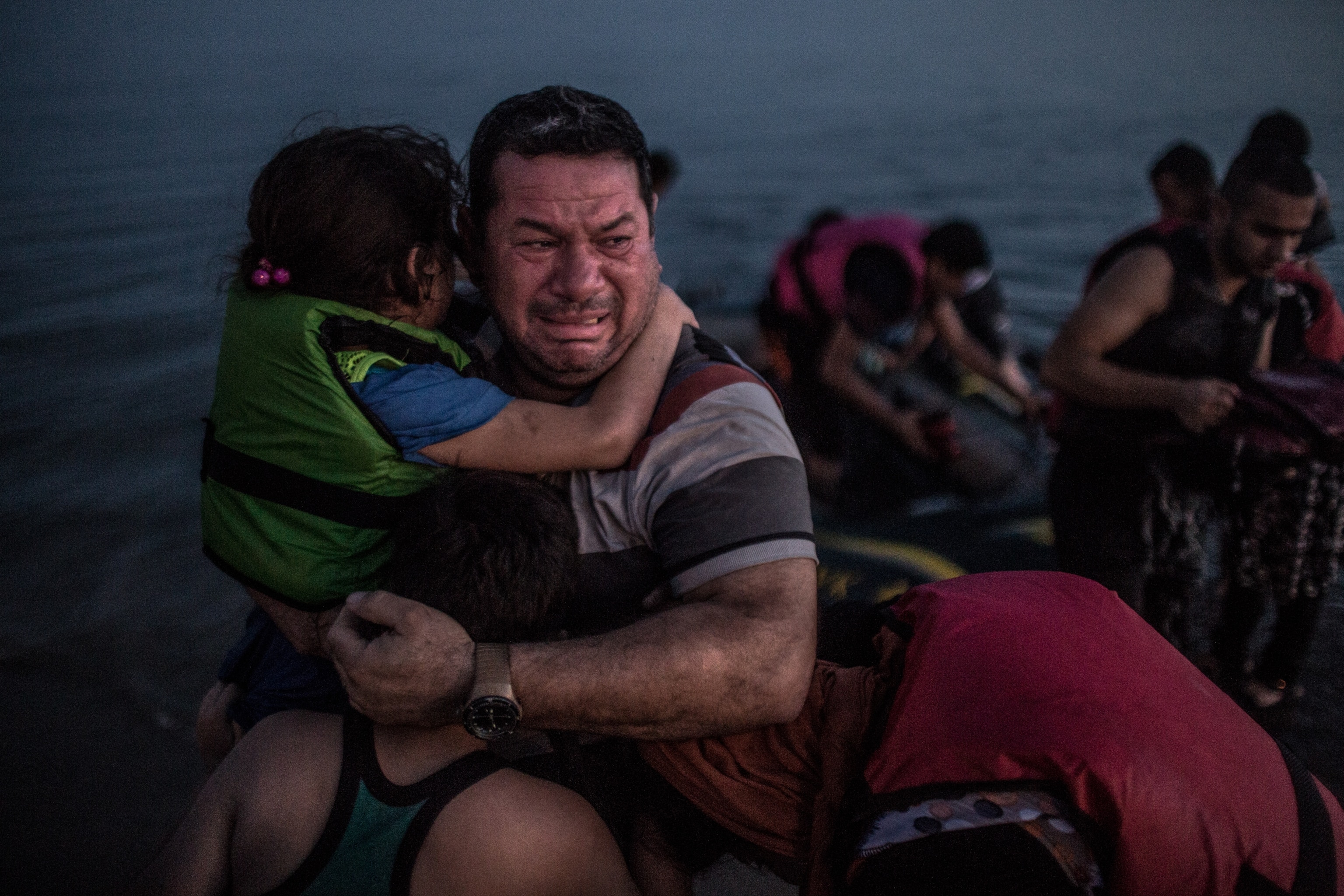 Iraqi refugees in Greece