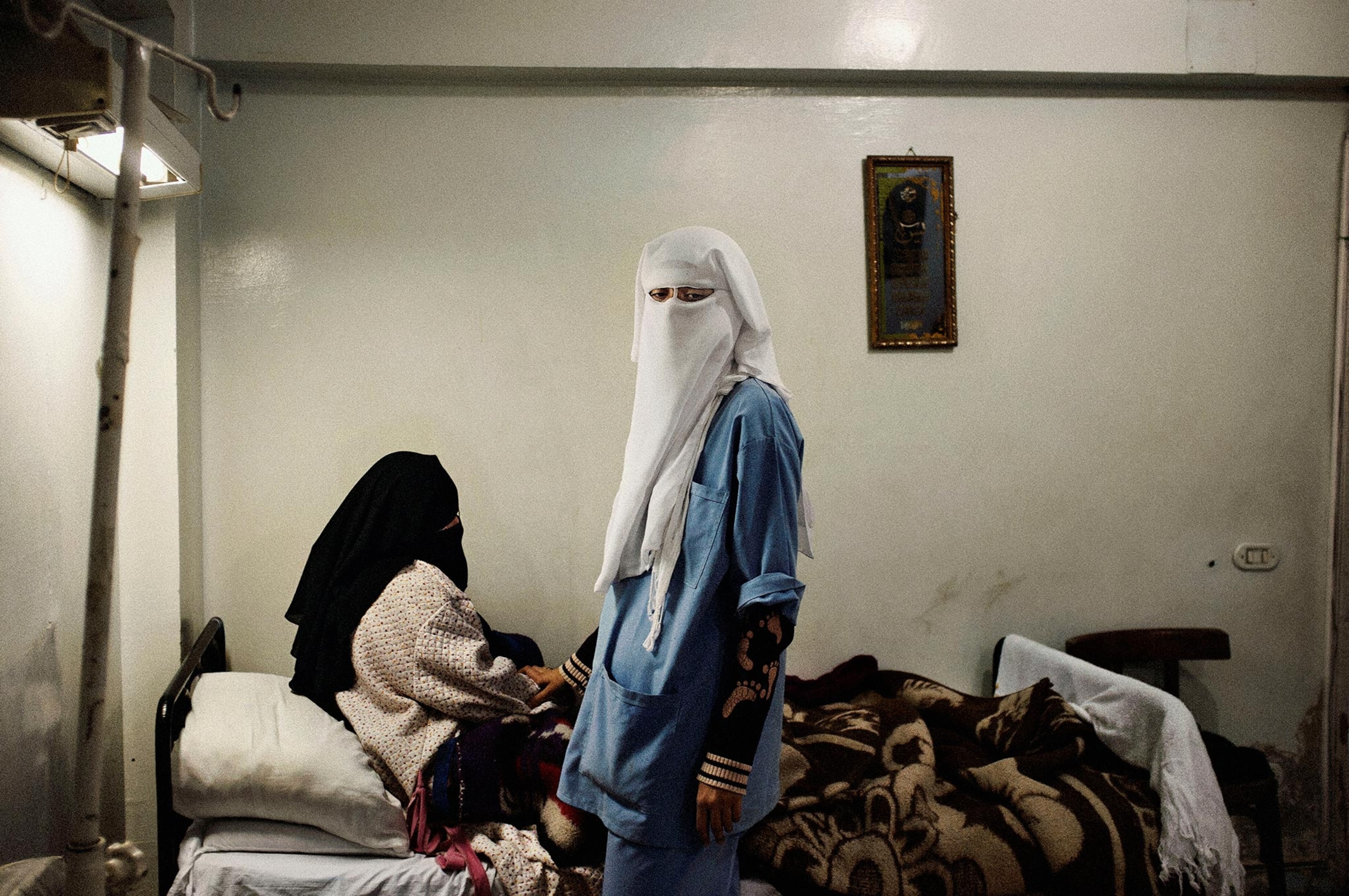 nurse and her patient