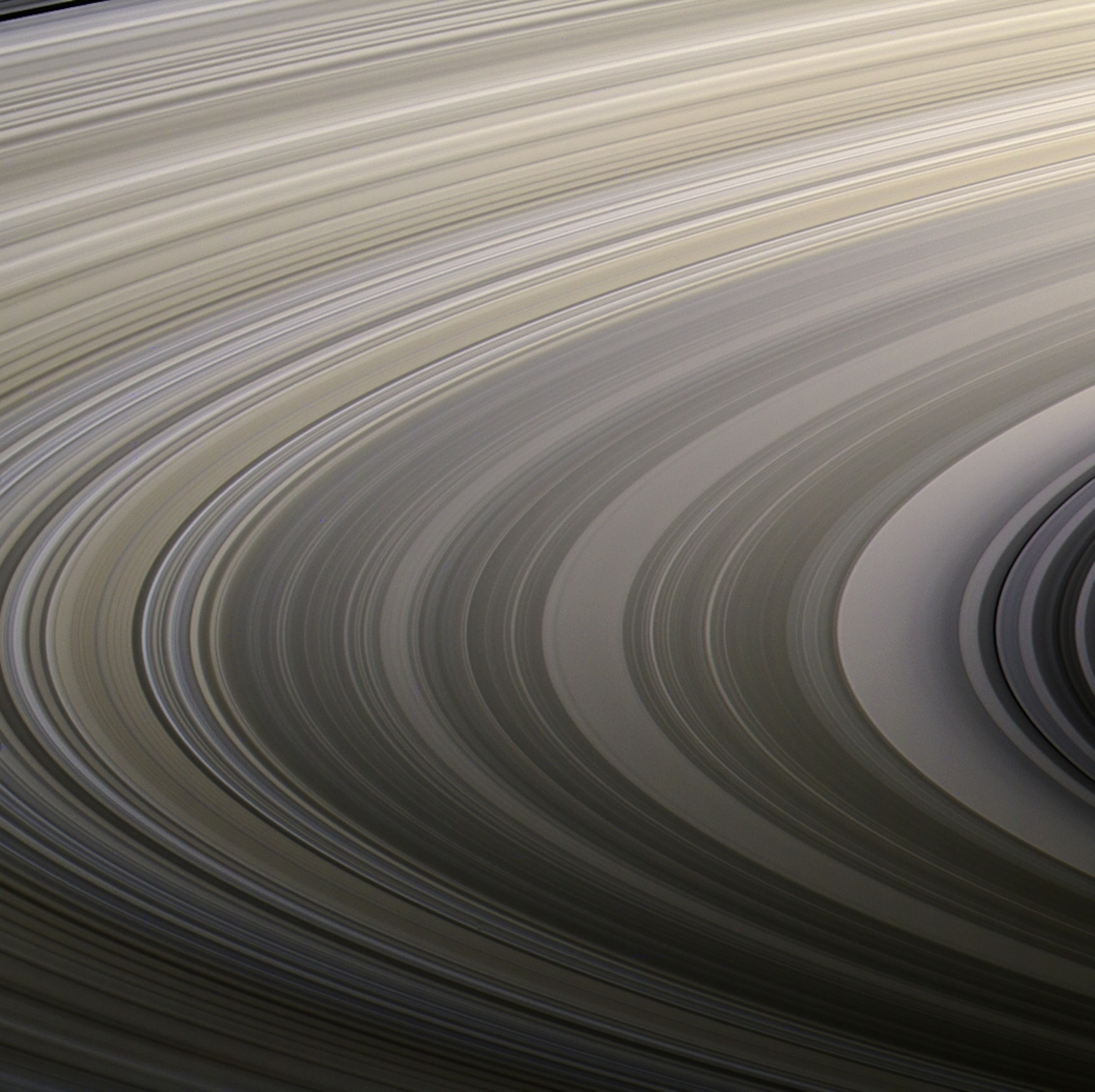 Saturn's rings.