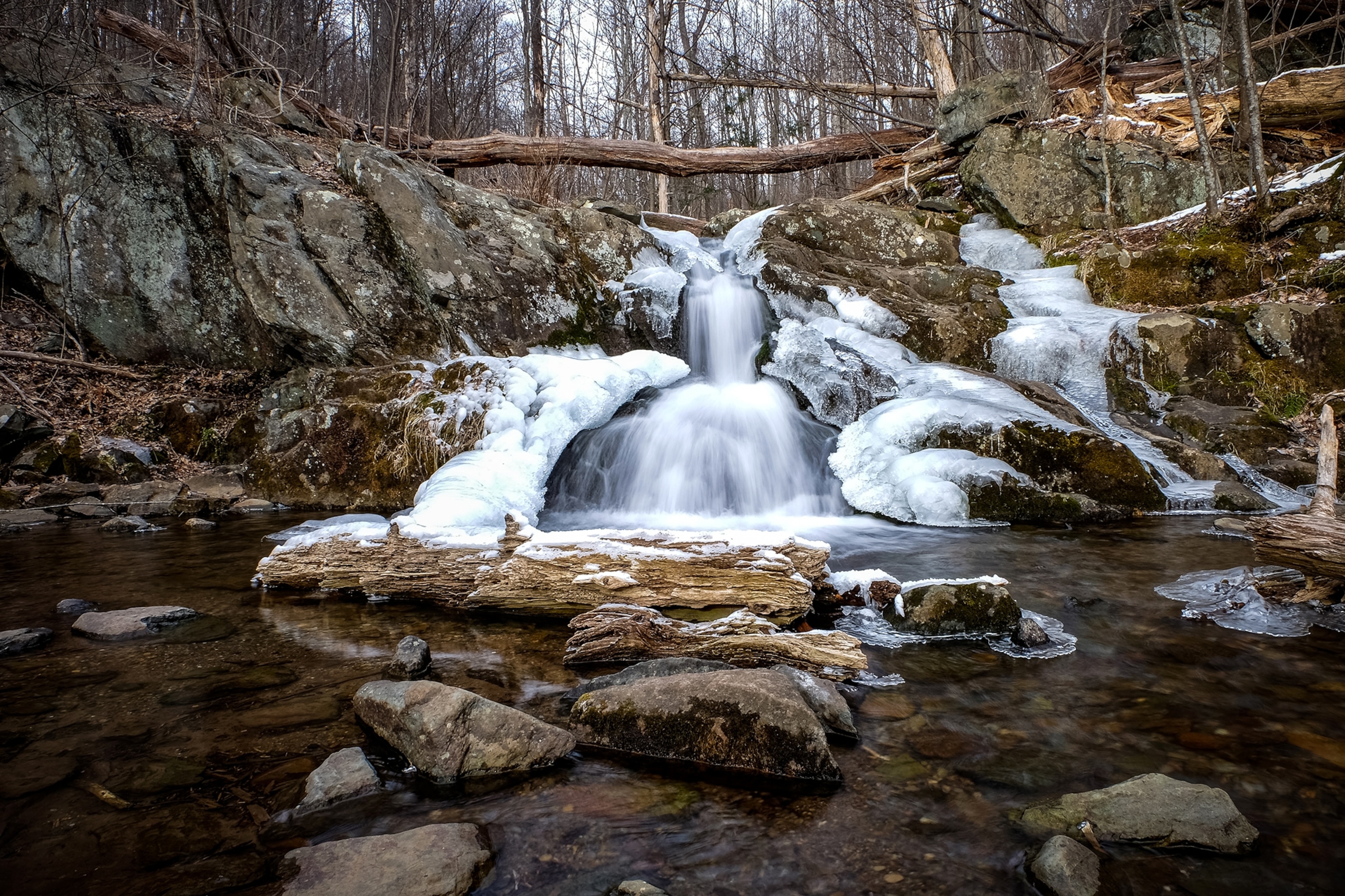 Dark Hollow Falls at Shenandoah National Park in Virginia