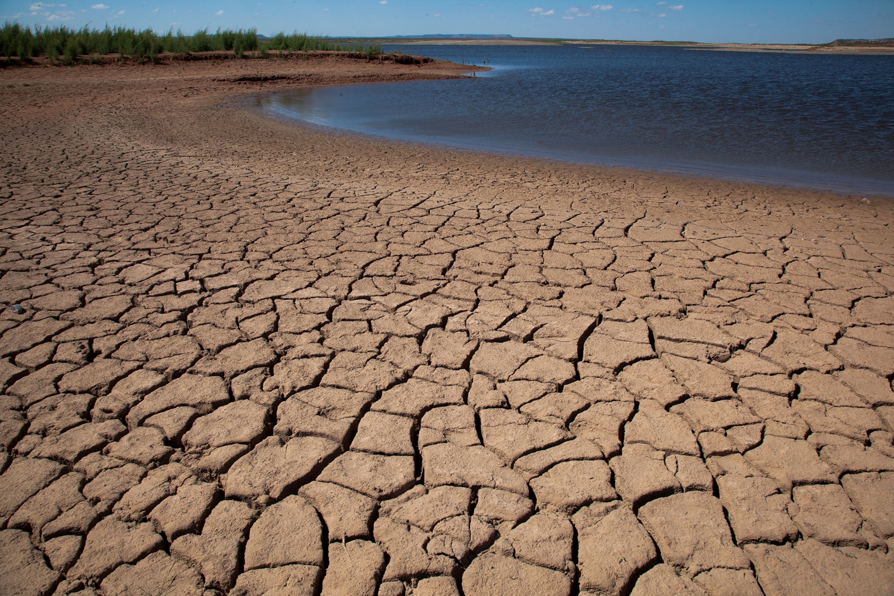 the earth after prolonged drought
