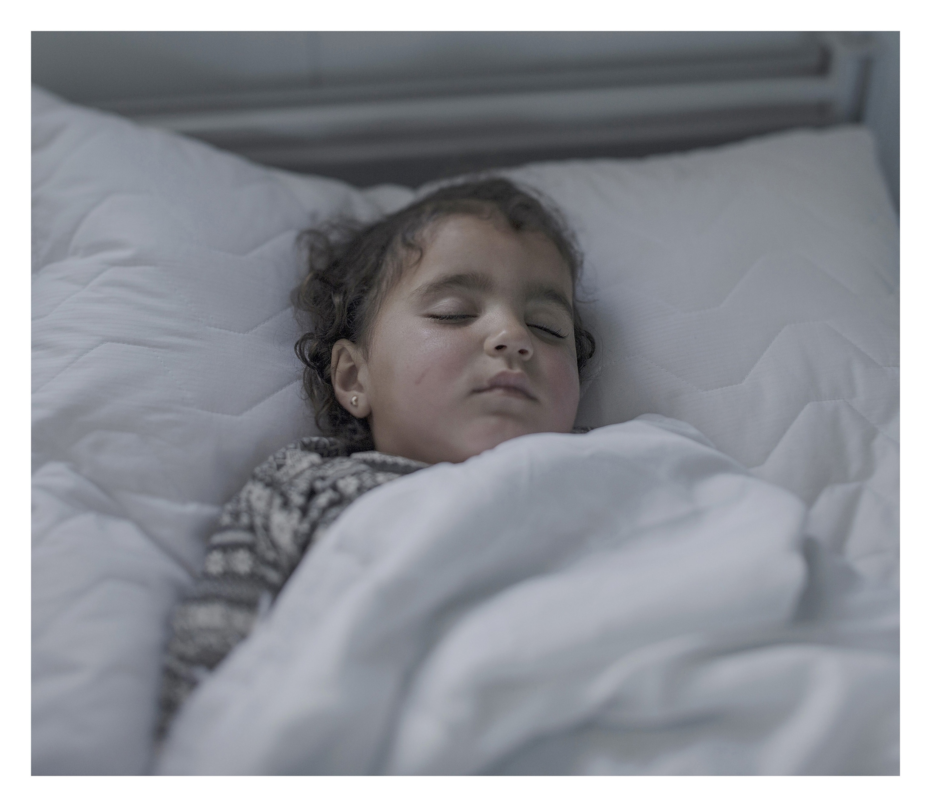 young child sleeping
