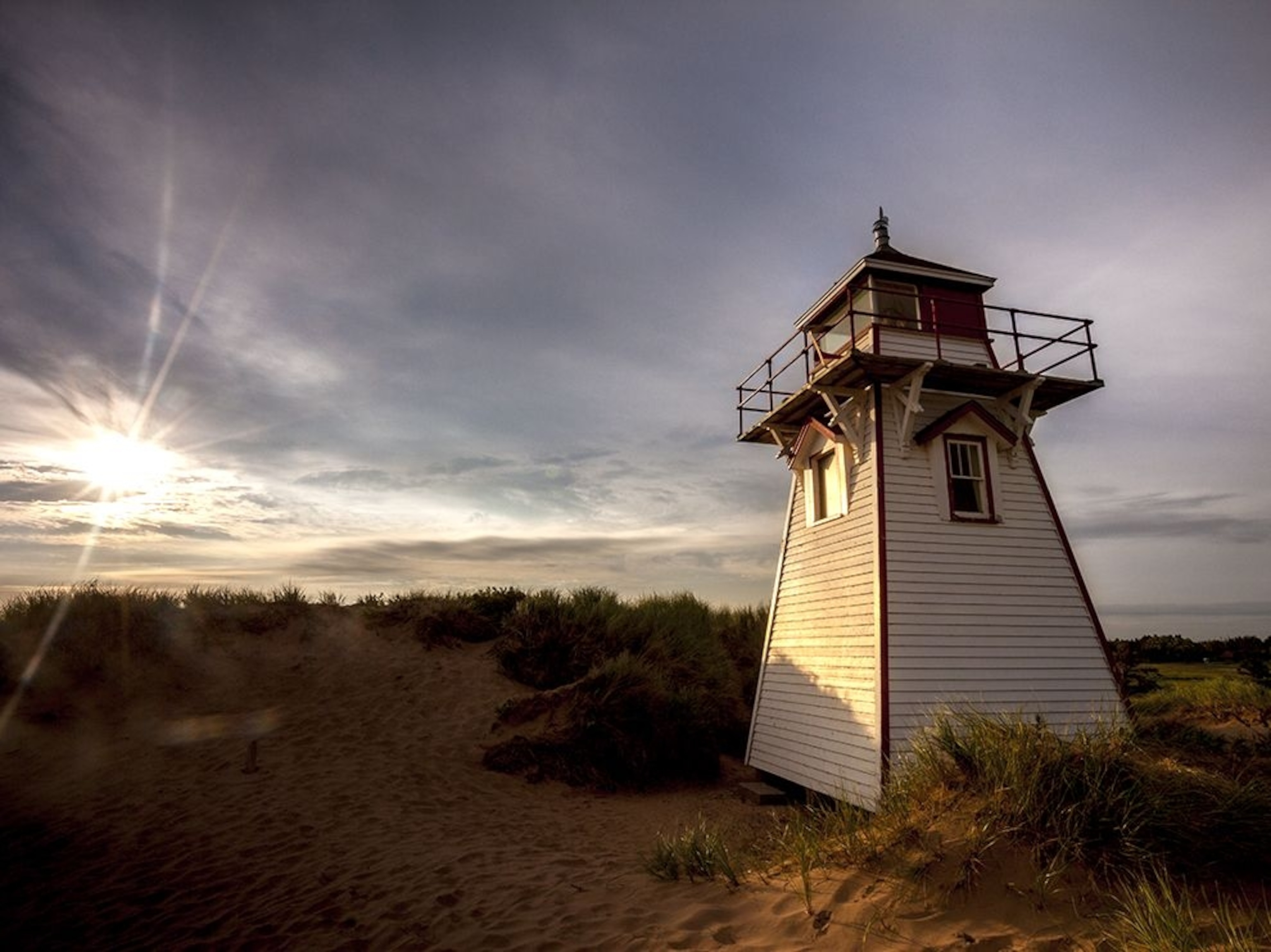 a lighthouse, Prince Edward Island, Canada