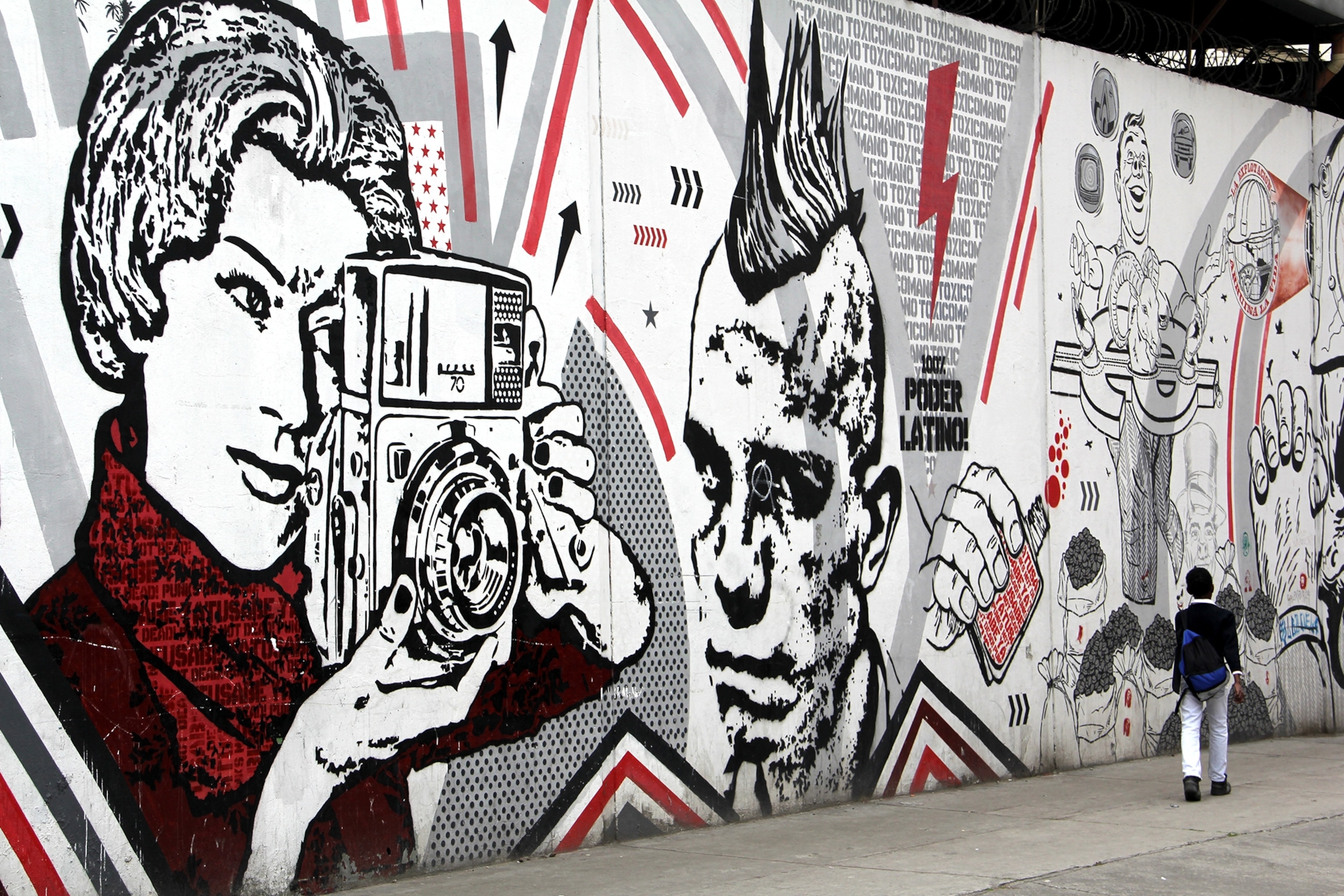 graffiti in Bogota, Colombia