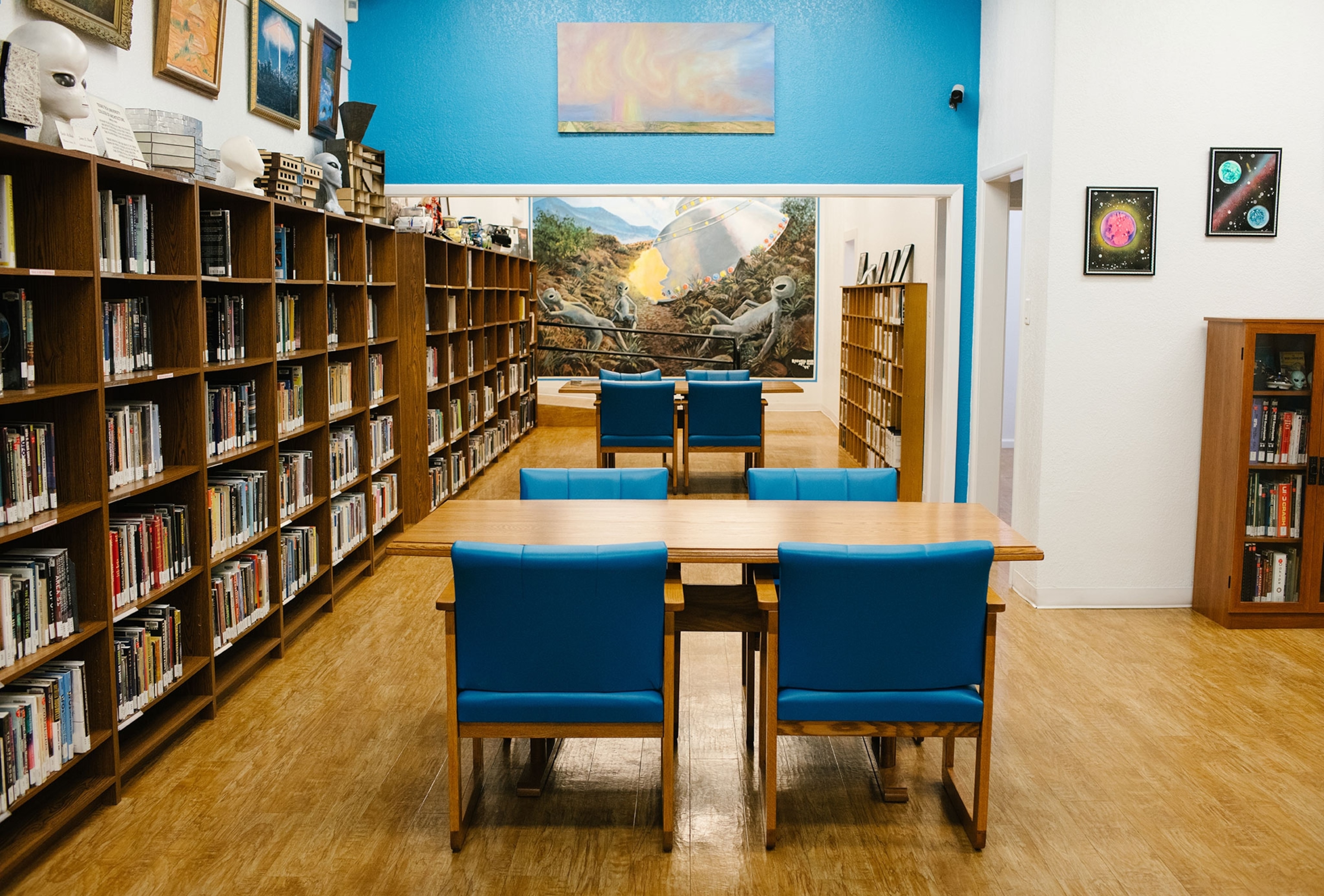 a UFO library in Roswell New Mexico