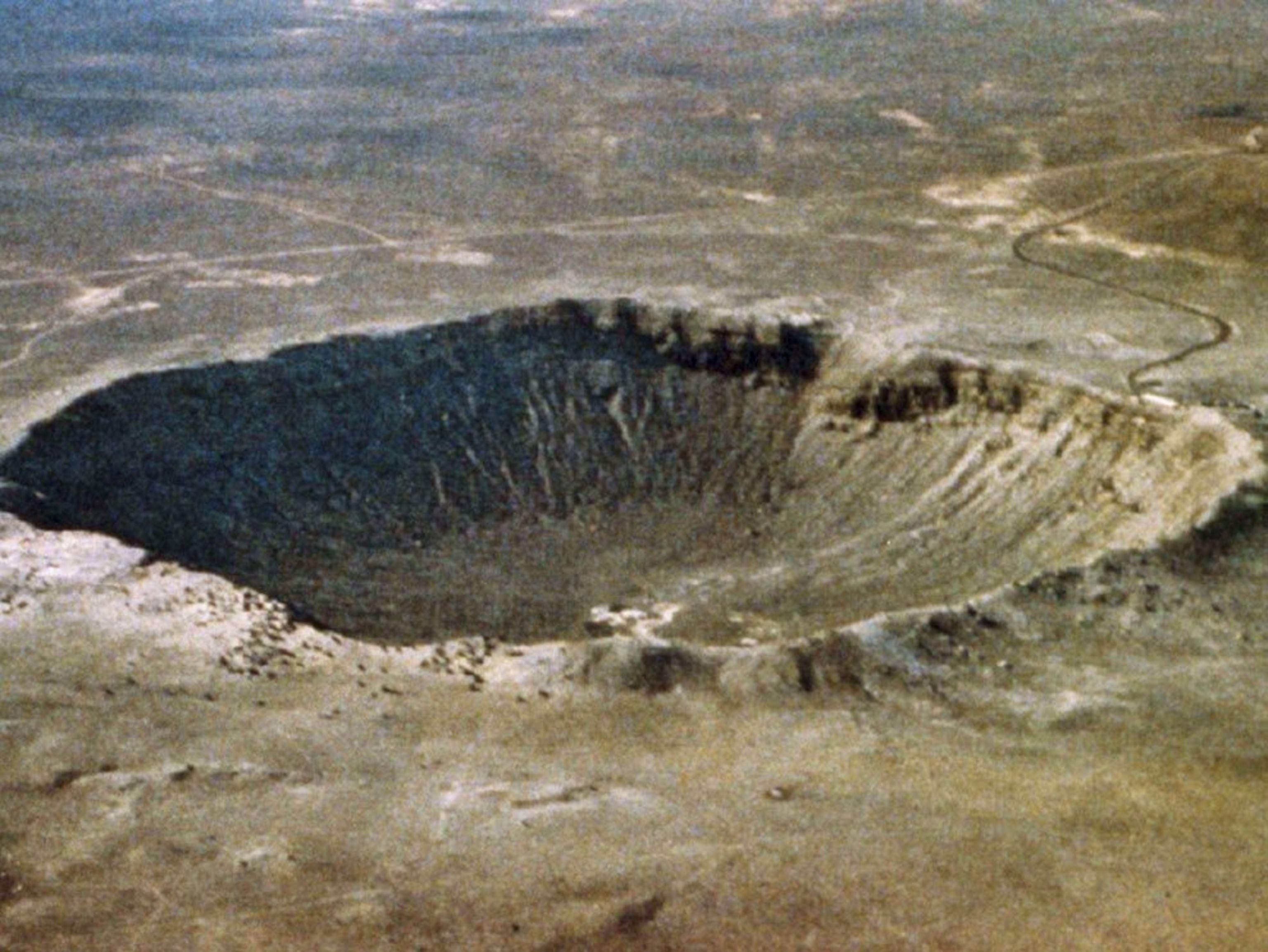 Meteor Crater in Arizona