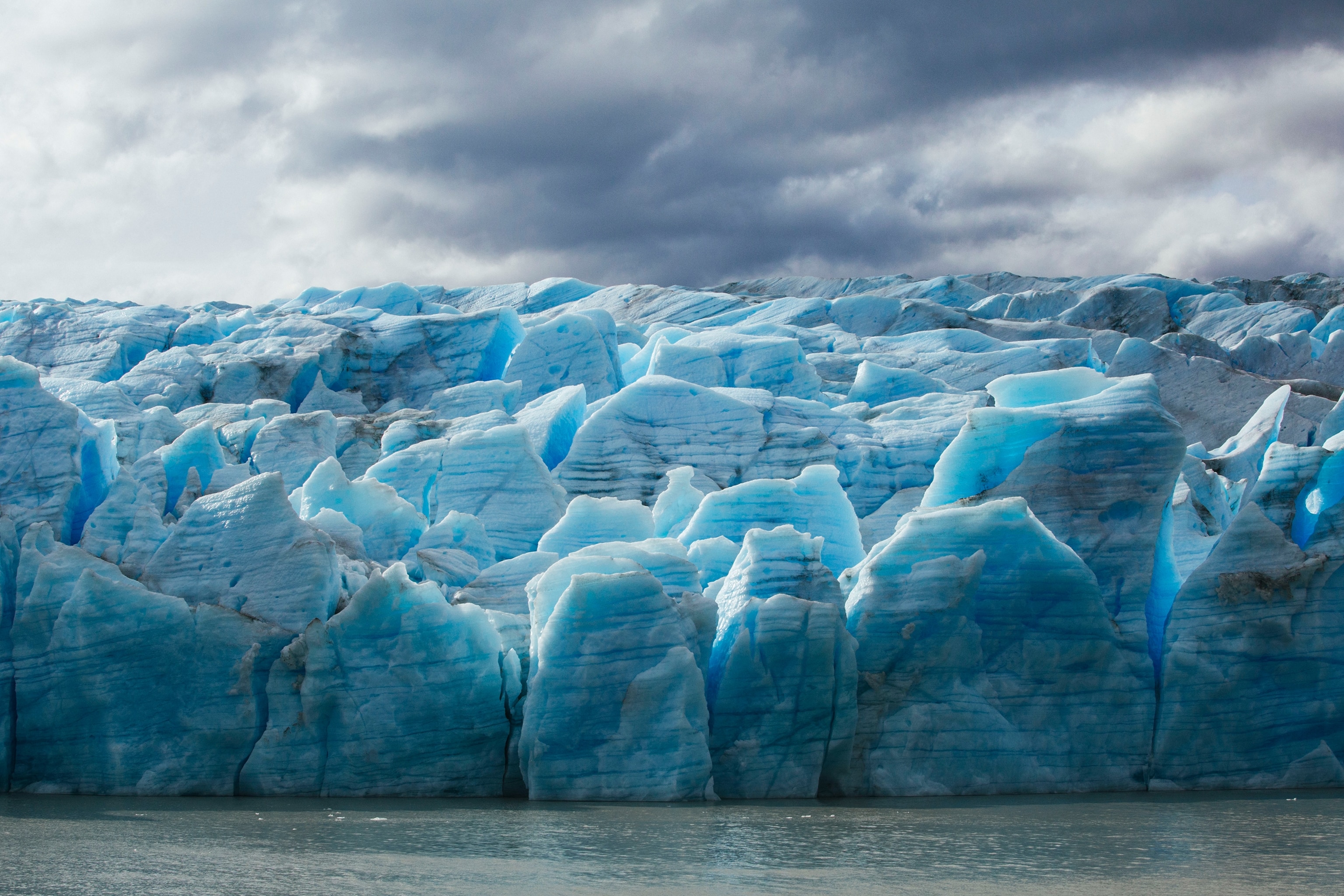 Grey Glacier in Torres del Paine, Patagonia, Chile