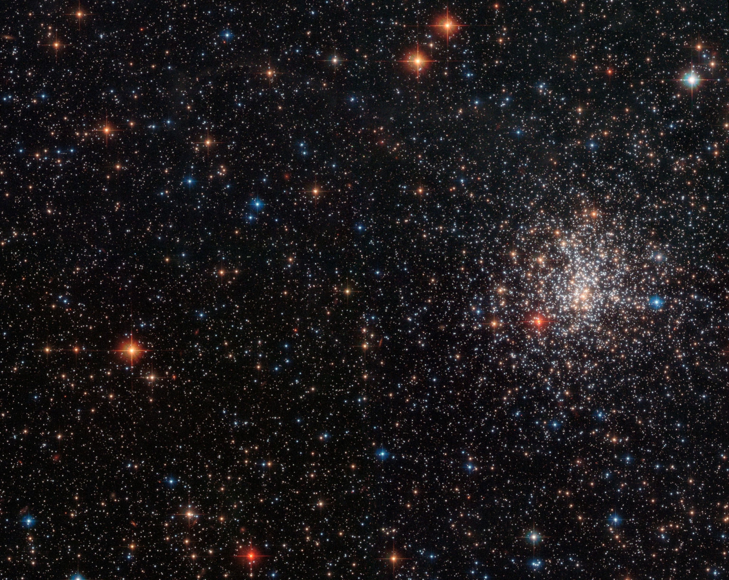 a colourful globular cluster NGC 2108