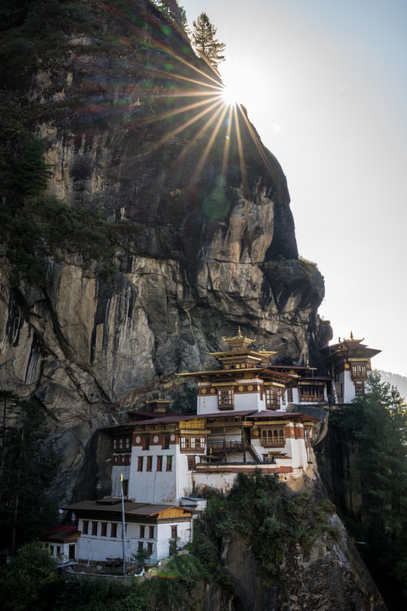 Paro Taktsang, more commonly known as Tiger’s Nest, is Bhutan’s best-known sight, as much for the temple itself as for its location.