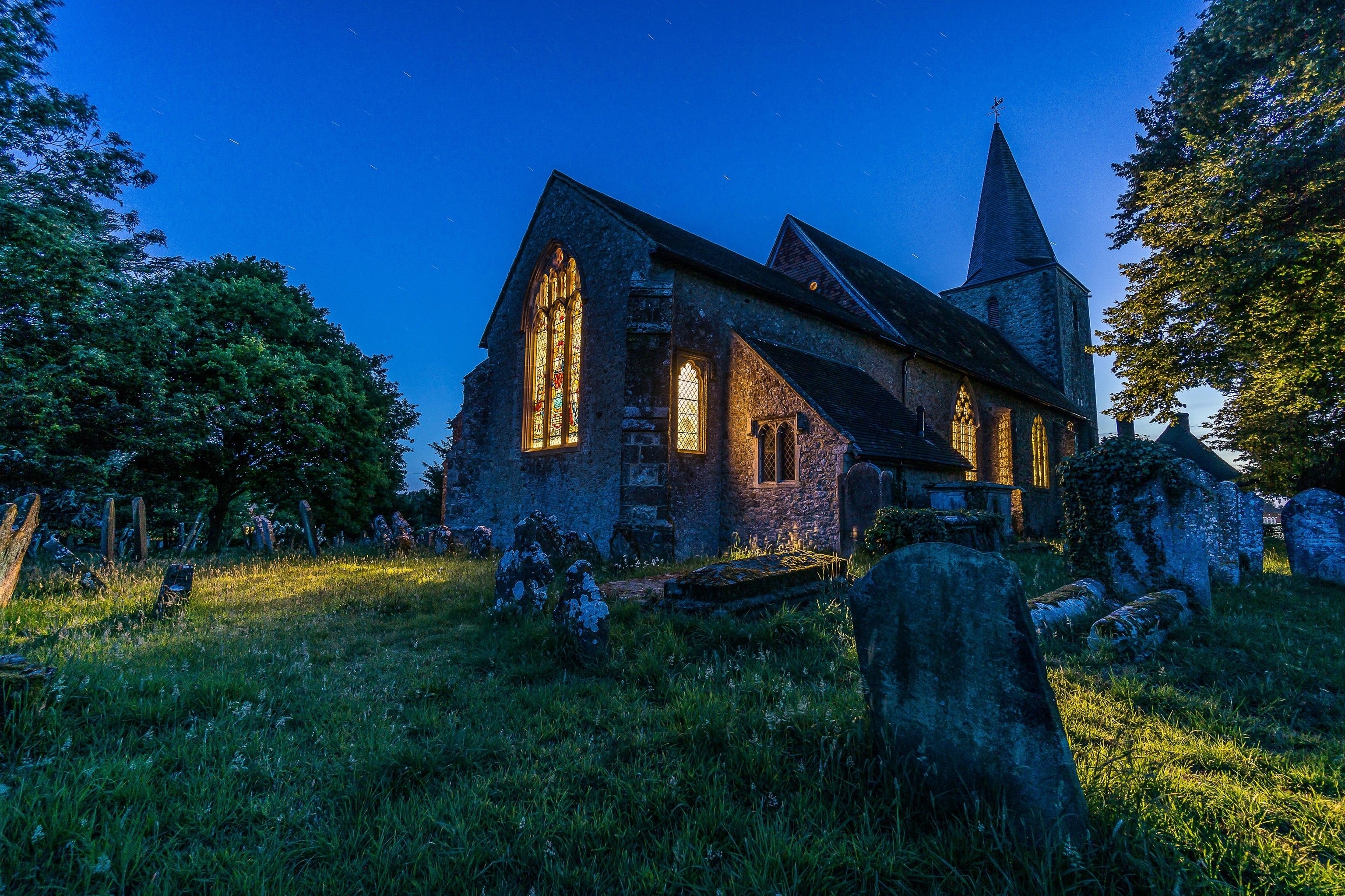 St Nicholas' Church in Pluckley, Kent