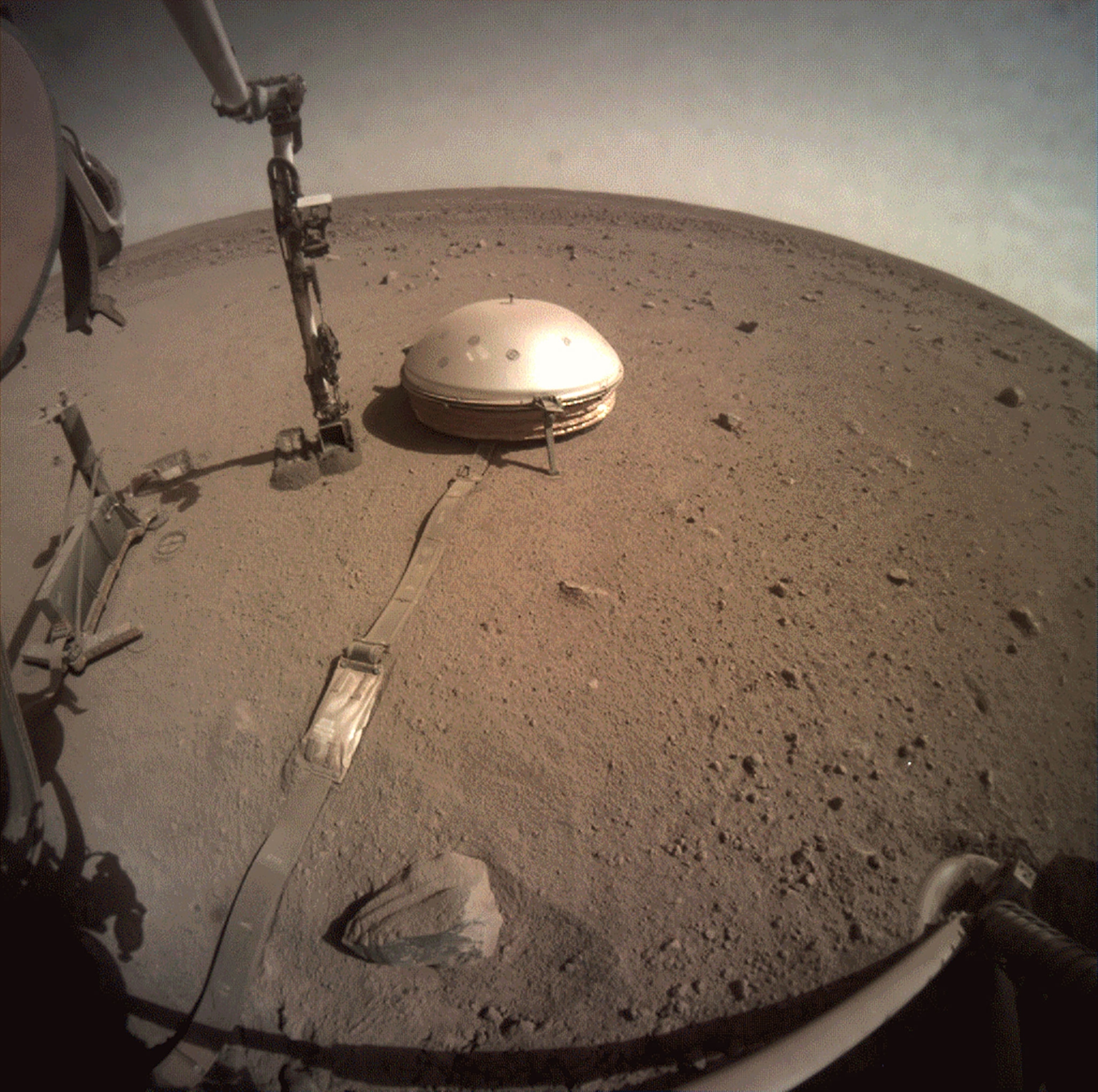 NASA's Insight lander's seismometer