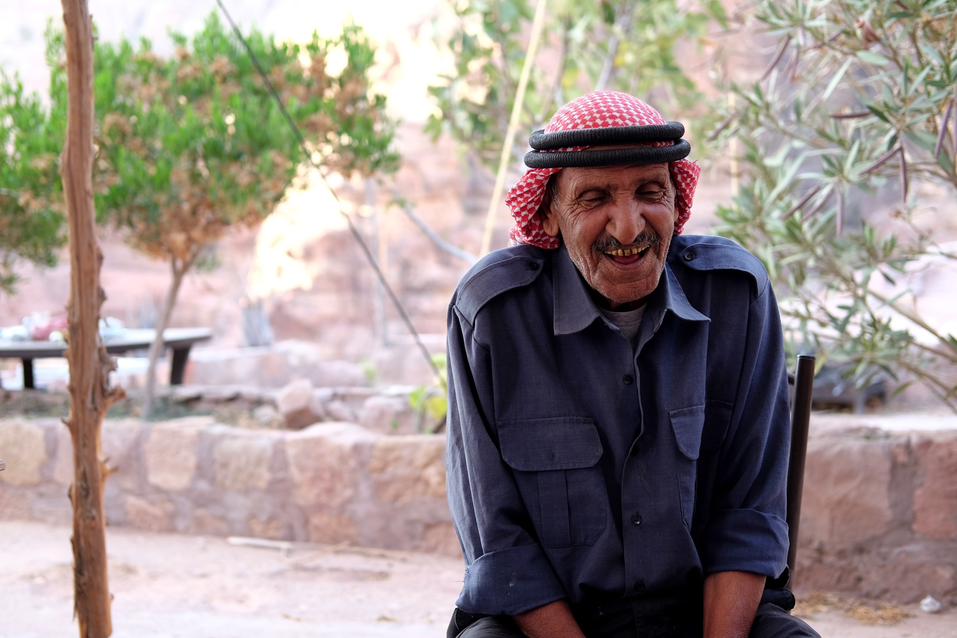 Mofleh Bdoul in Petra, Jordan