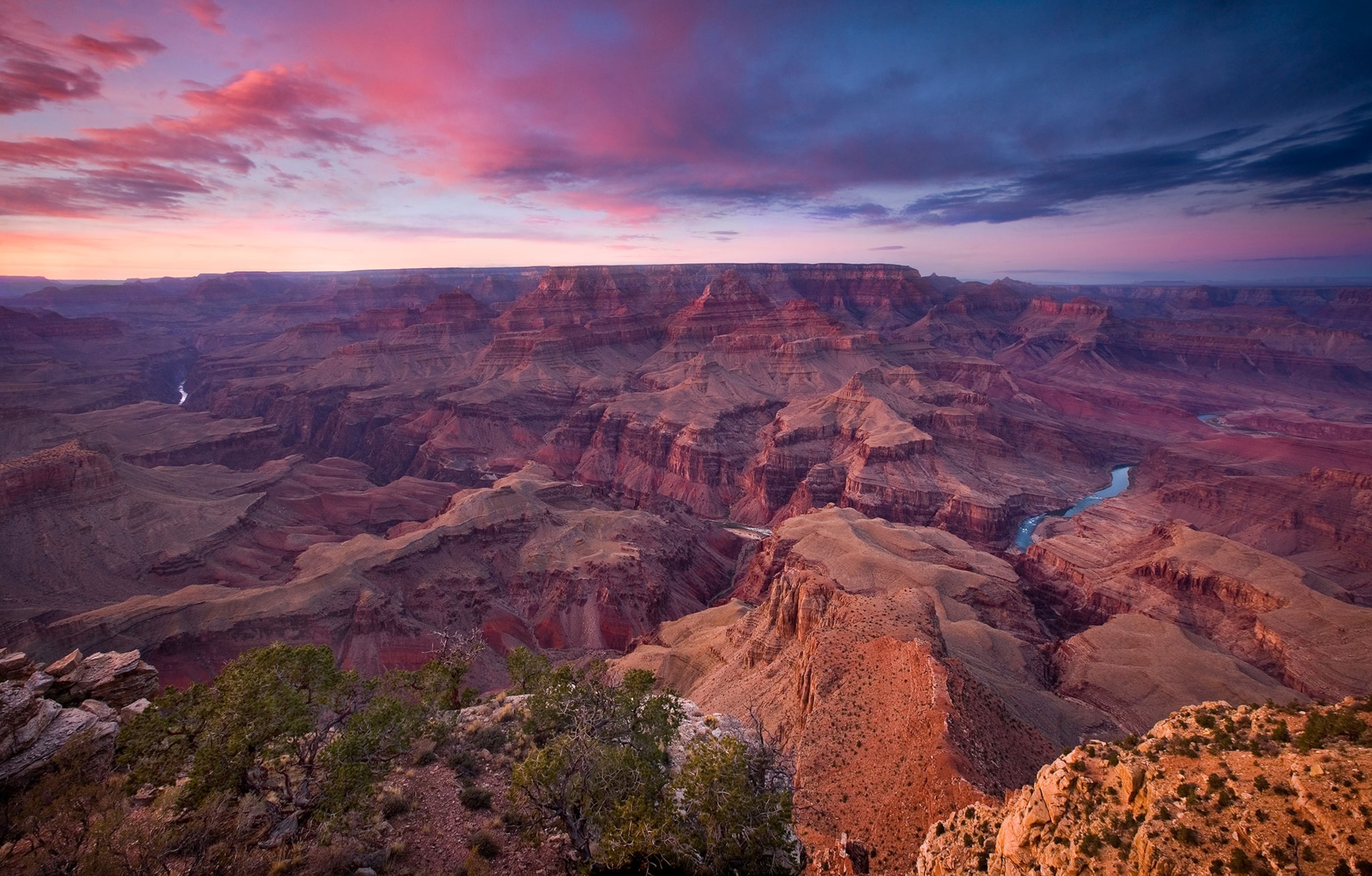 the Grand Canyon from the South Rim
